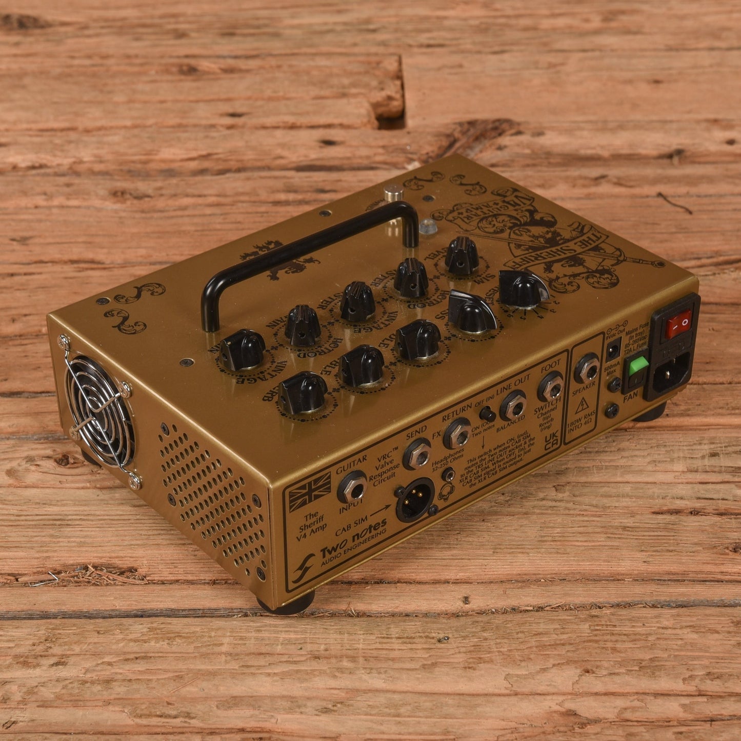 Victory V4 The Sheriff 2-Channel 180-Watt Hybrid Guitar Amp Pedal