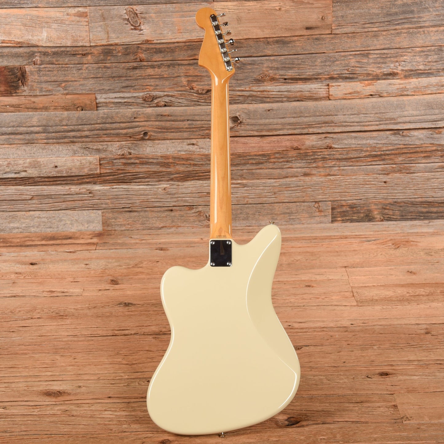 Fender JM-66 Jazzmaster Reissue w/Matching Headcap Olympic White 2014