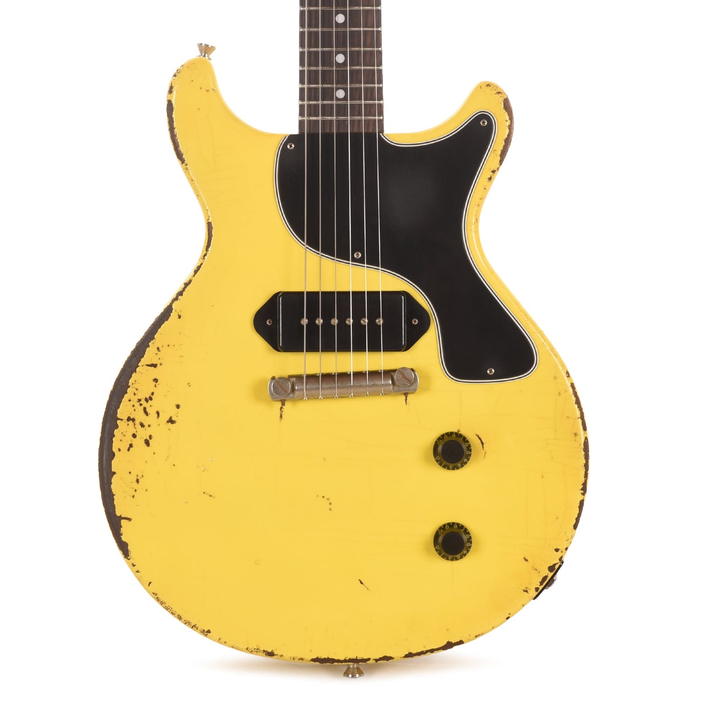 Rock 'N Roll Relics Thunders I Aged Graffiti Yellow w/Dogear Black P90