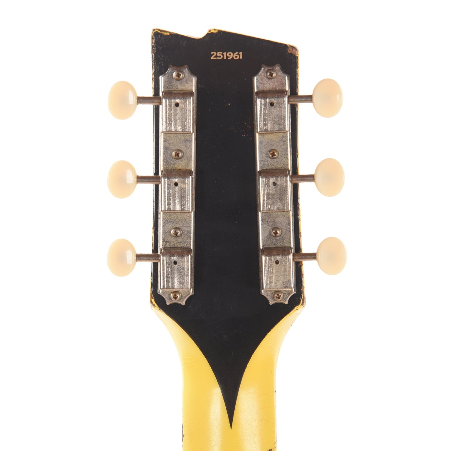 Rock 'N Roll Relics Thunders I Aged Graffiti Yellow w/Dogear Black P90