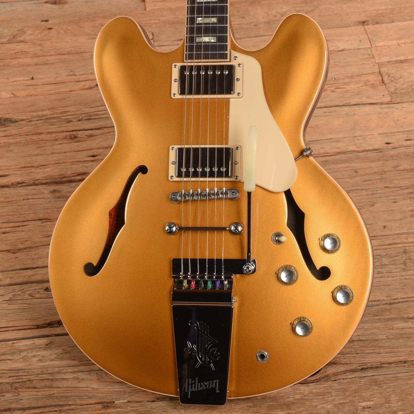 Gibson Memphis ES-335 Block Goldtop 2016