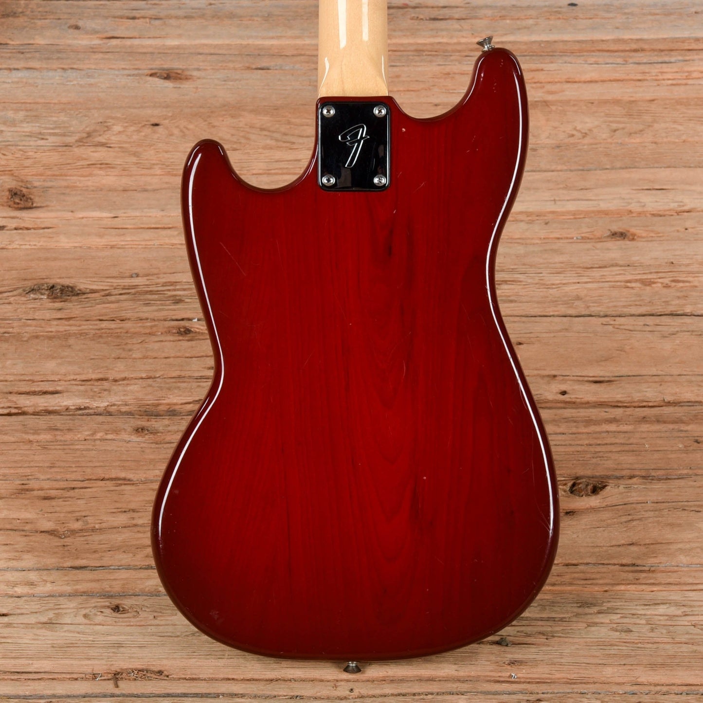 Fender Music Master Bass Red 1980