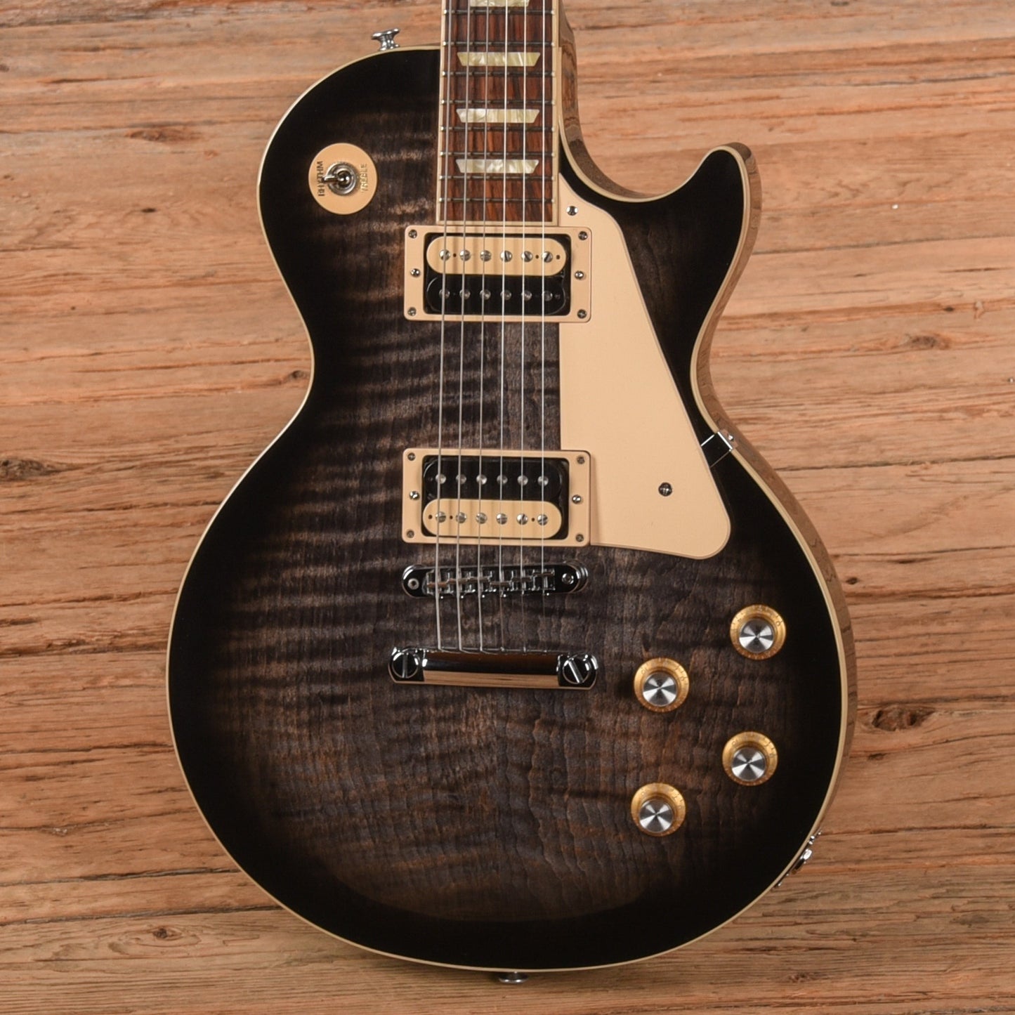 Gibson Les Paul Traditional Pro V Ebony Burst 2022