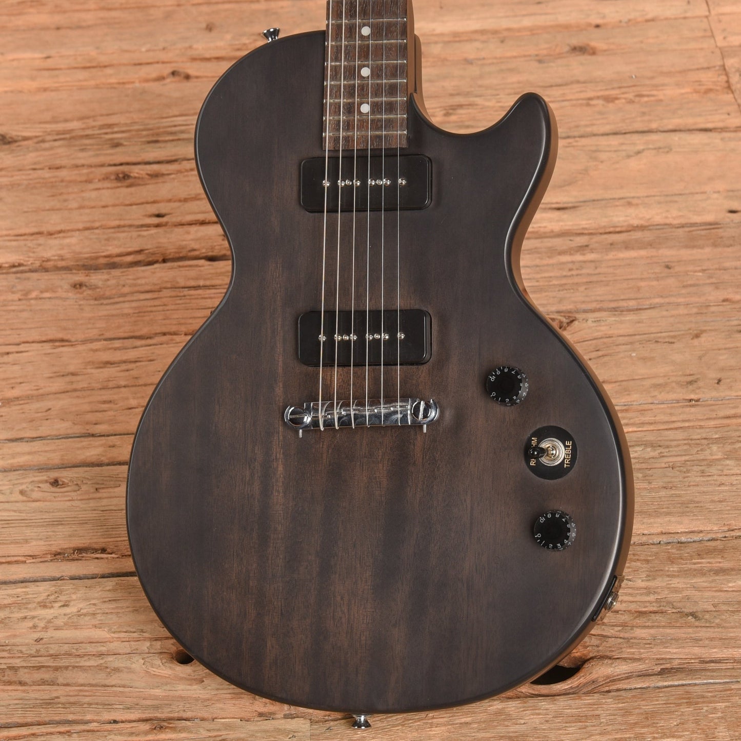 Epiphone Les Paul Special I P90 Worn Ebony 2015