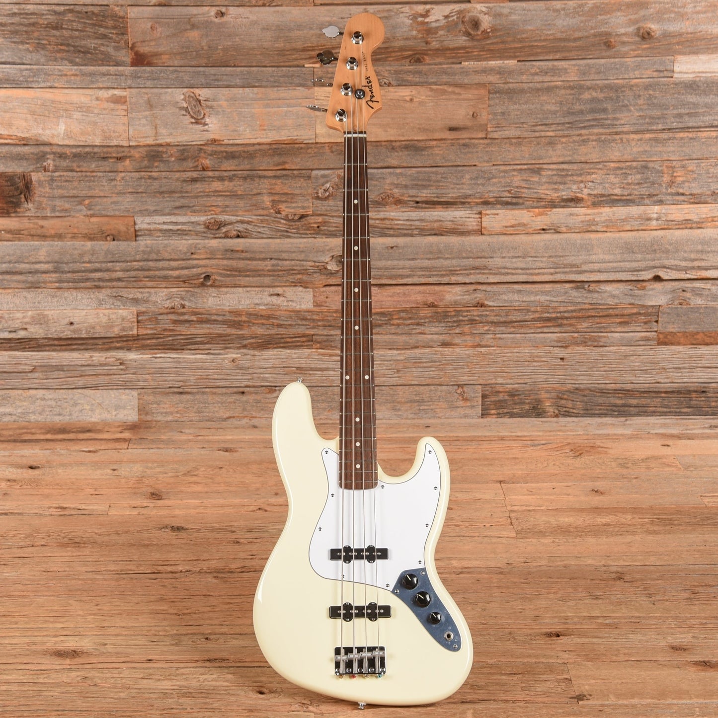 Fender Standard Jazz Bass Vintage White 2024