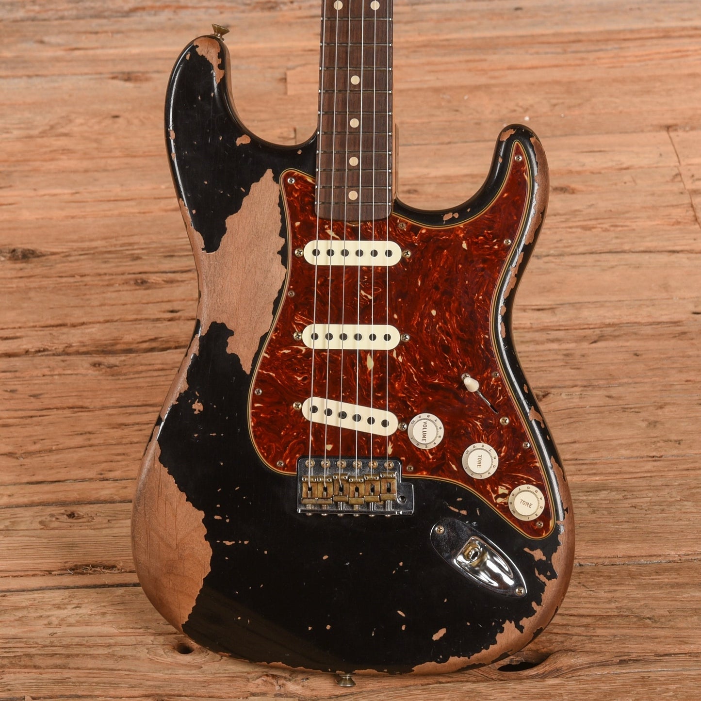 Fender Custom Shop WW10 '61 Stratocaster Super Heavy Relic Black