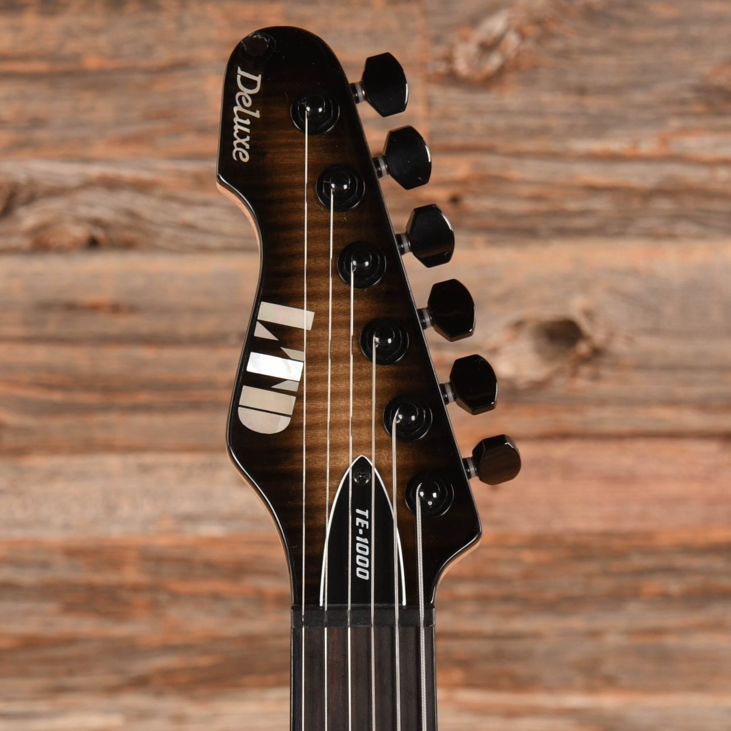 LTD TE-1000 Evertune Black Natural Burst 2019 LEFTY