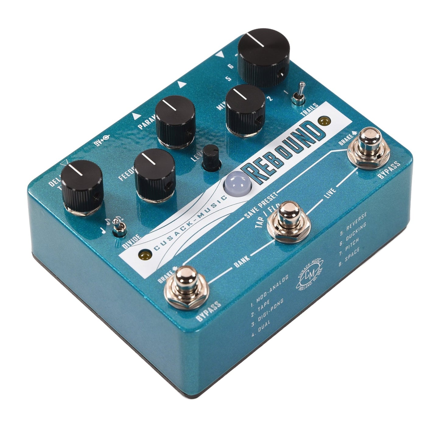 Cusack Music Rebound Multi-Program Delay Pedal