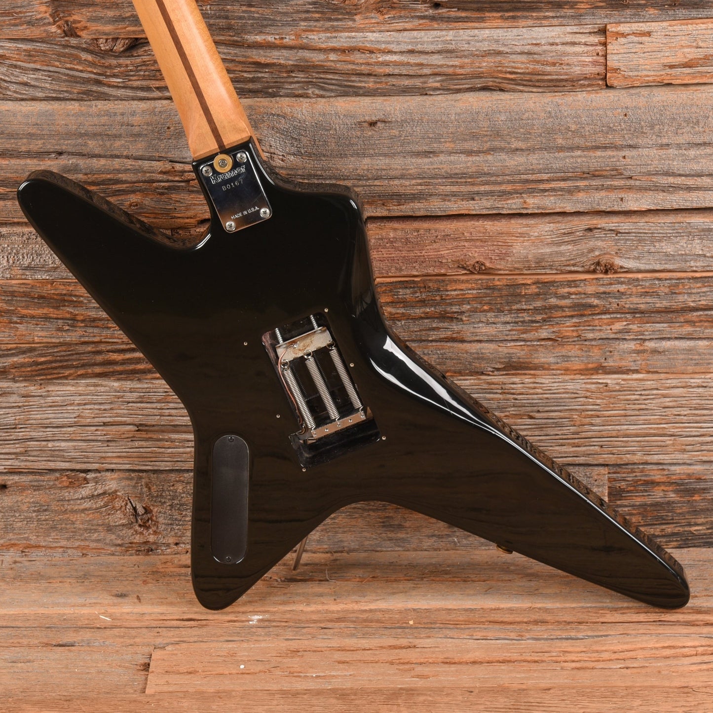 Kramer Voyager Black w/Lightning Graphic 1981