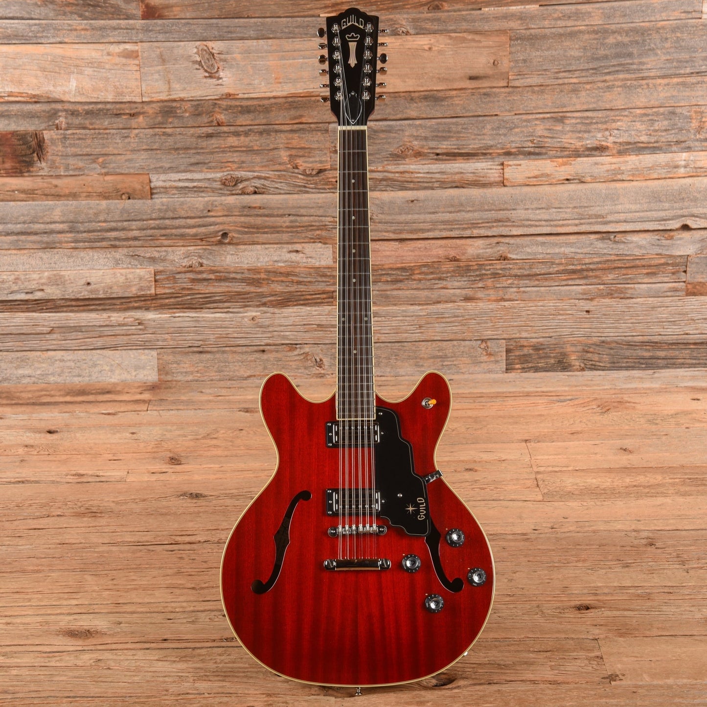 Guild Newark St. Collection Starfire IV ST-12 Cherry 2021