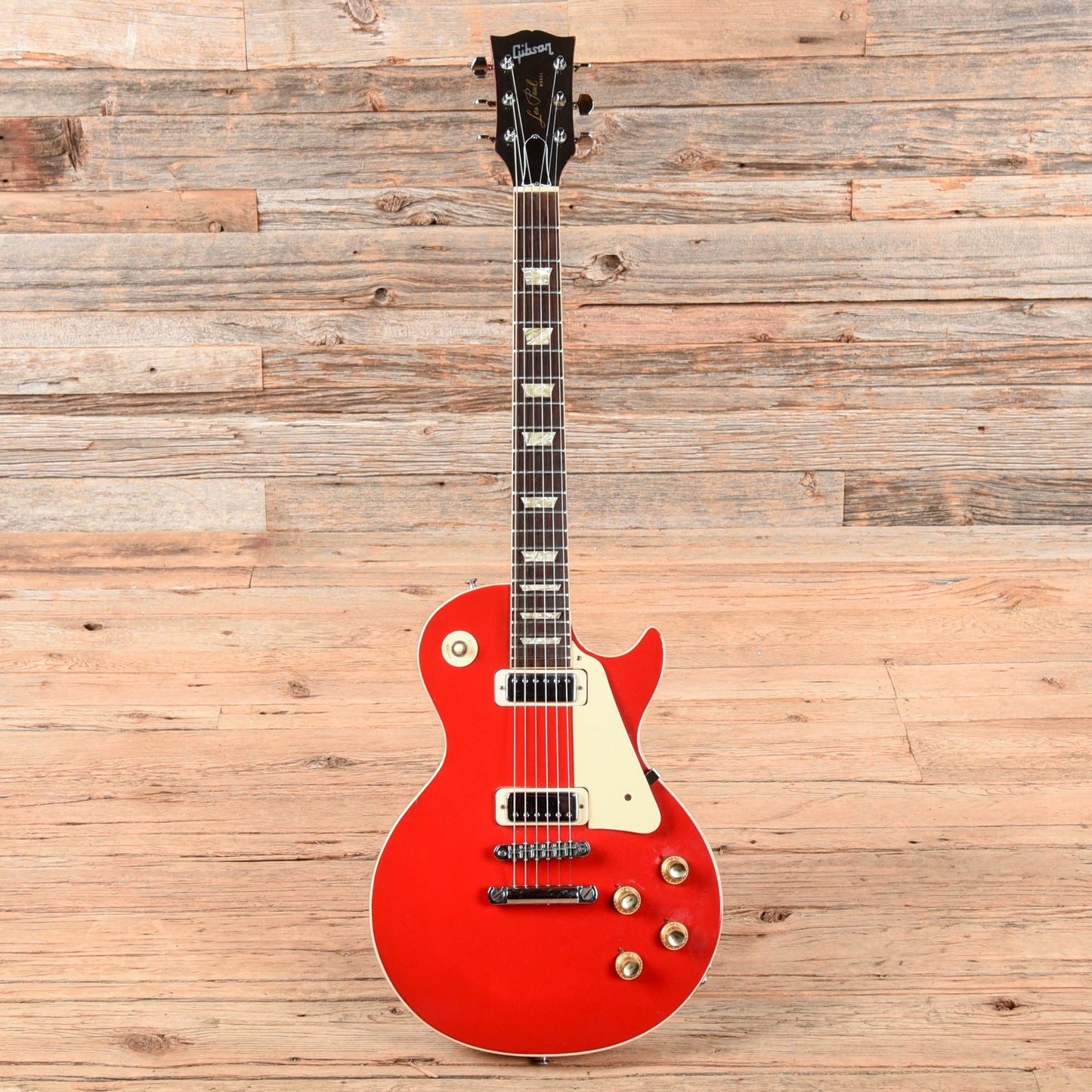 Gibson Les Paul Deluxe Red Refin 1975