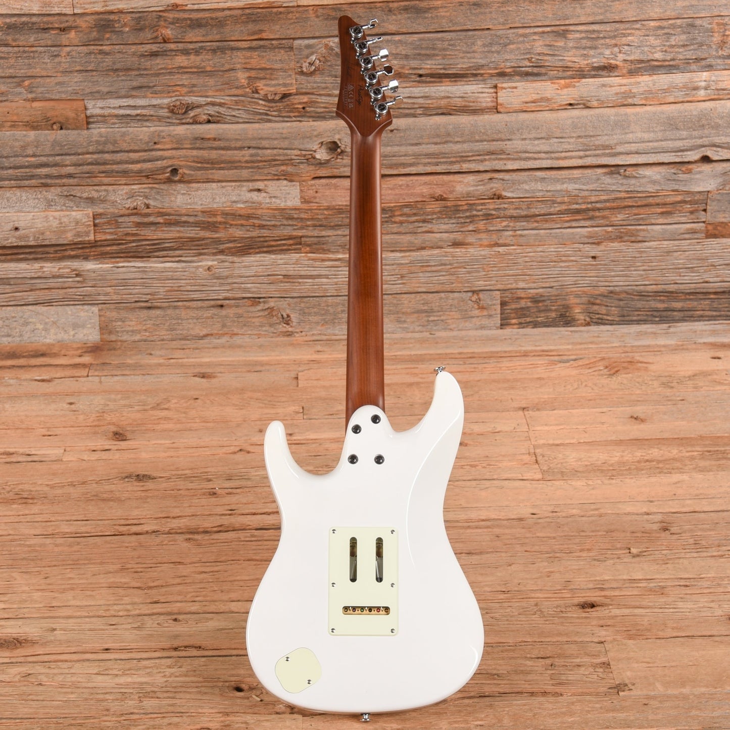 Ibanez LM1 Luca Mantovanelli Signature Luna White 2024