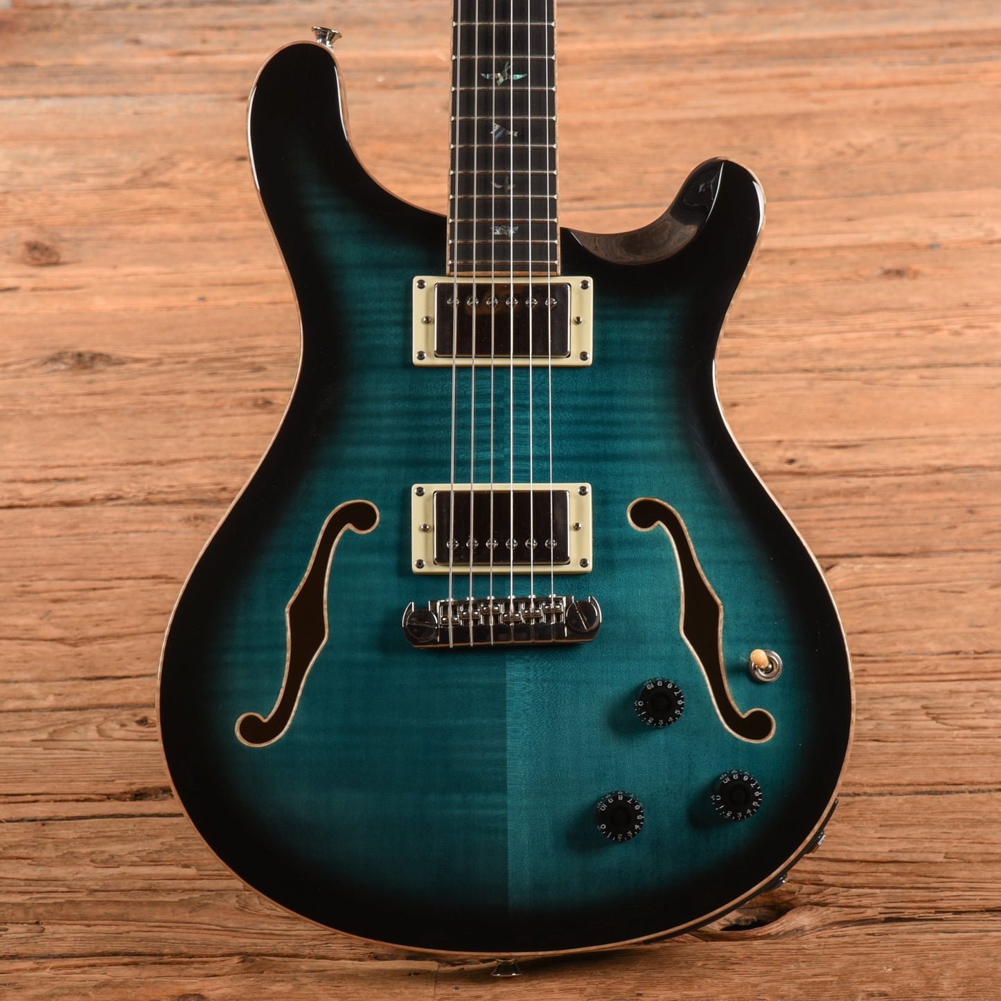 PRS SE Hollowbody II Piezo Peacock Blue 2020