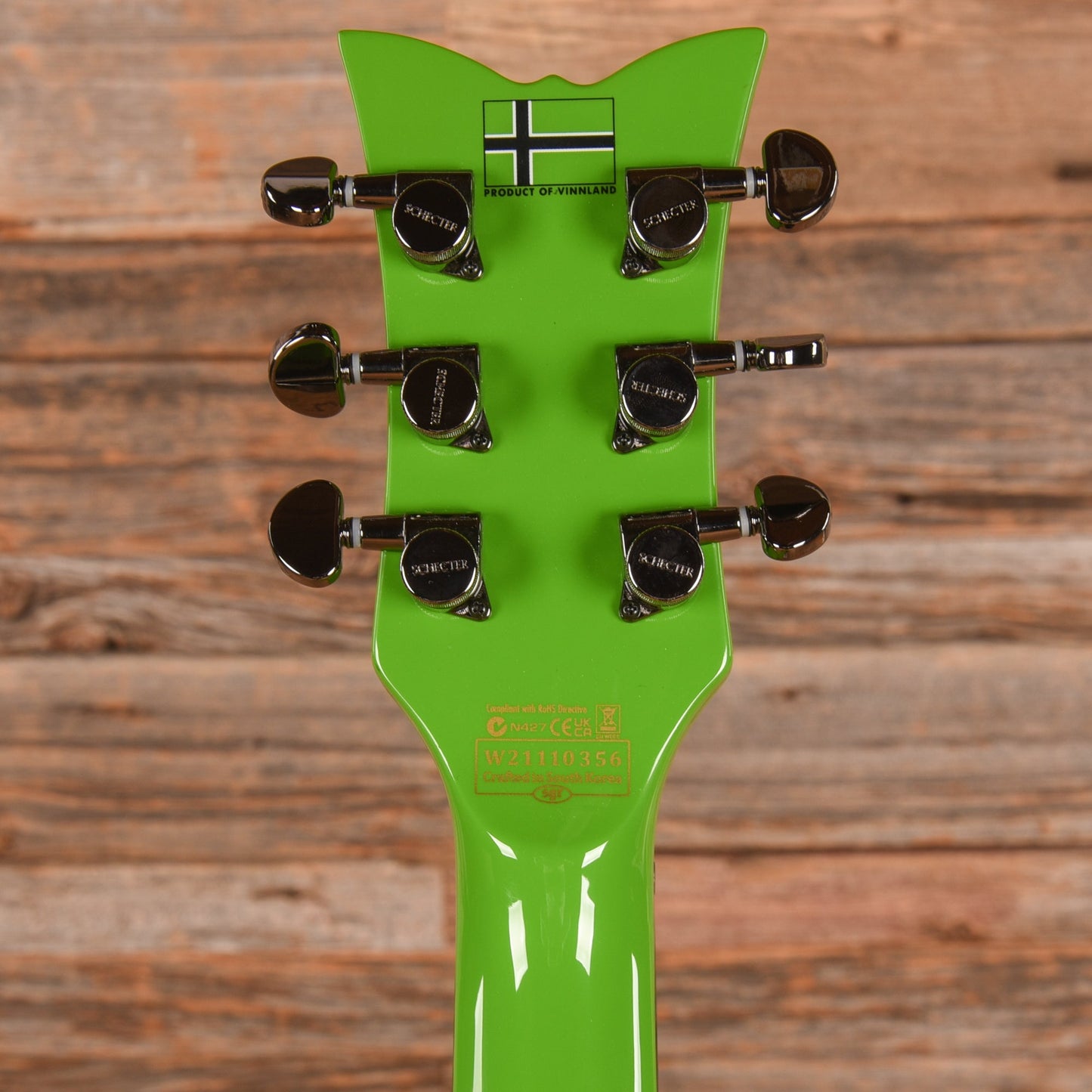 Schecter Kenny Hickey Signature Solo-6 EX S Sustainiac Baritone Steele Green 2022