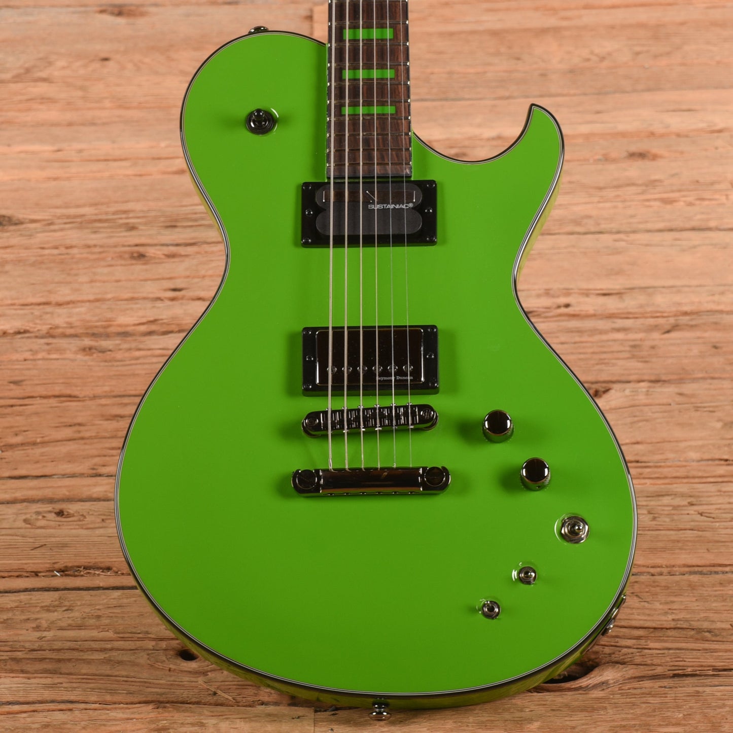 Schecter Kenny Hickey Signature Solo-6 EX S Sustainiac Baritone Steele Green 2022