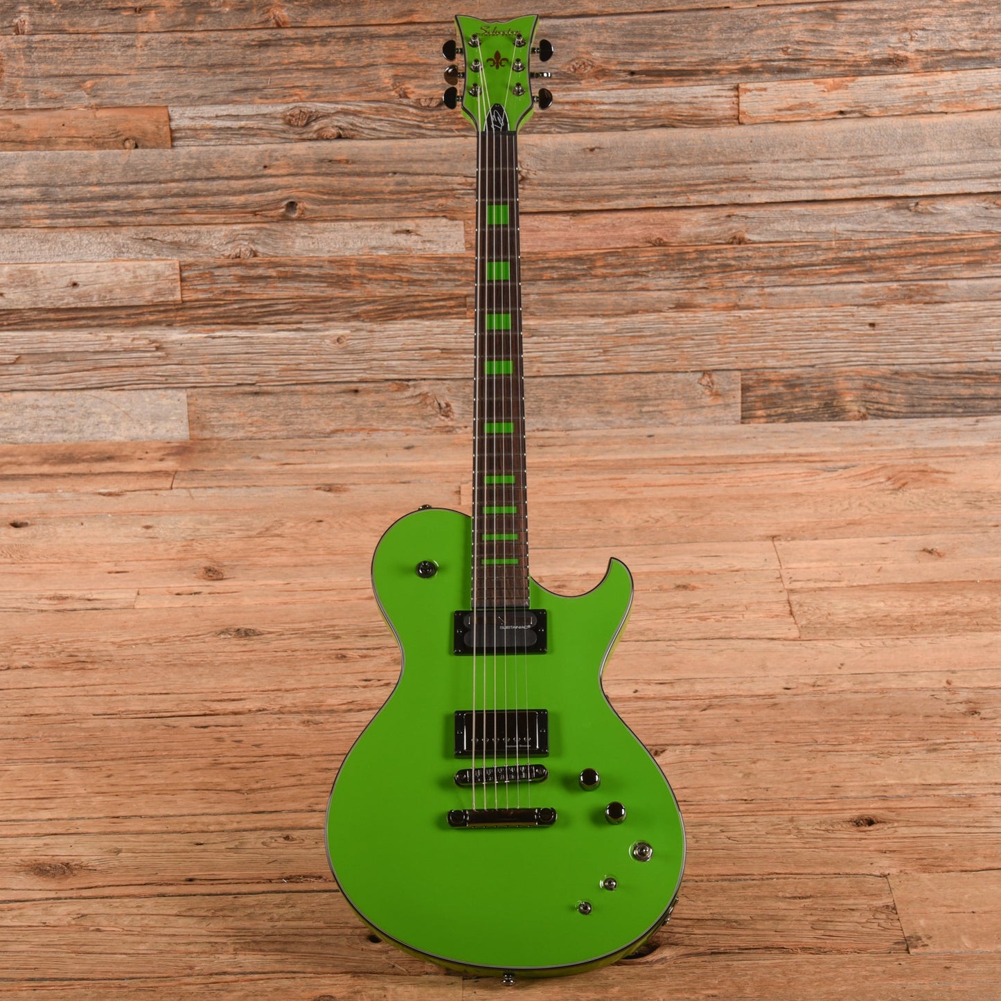 Schecter Kenny Hickey Signature Solo-6 EX S Sustainiac Baritone Steele Green 2022