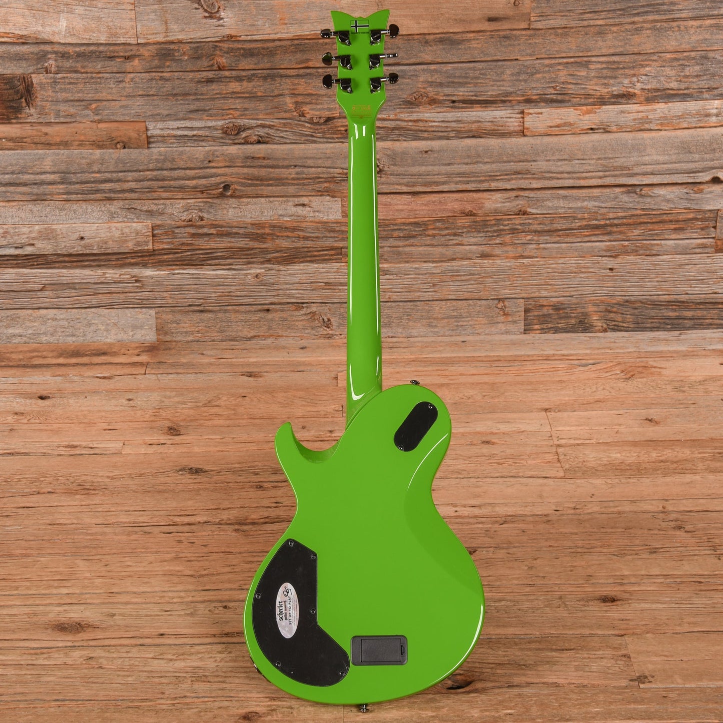 Schecter Kenny Hickey Signature Solo-6 EX S Sustainiac Baritone Steele Green 2022