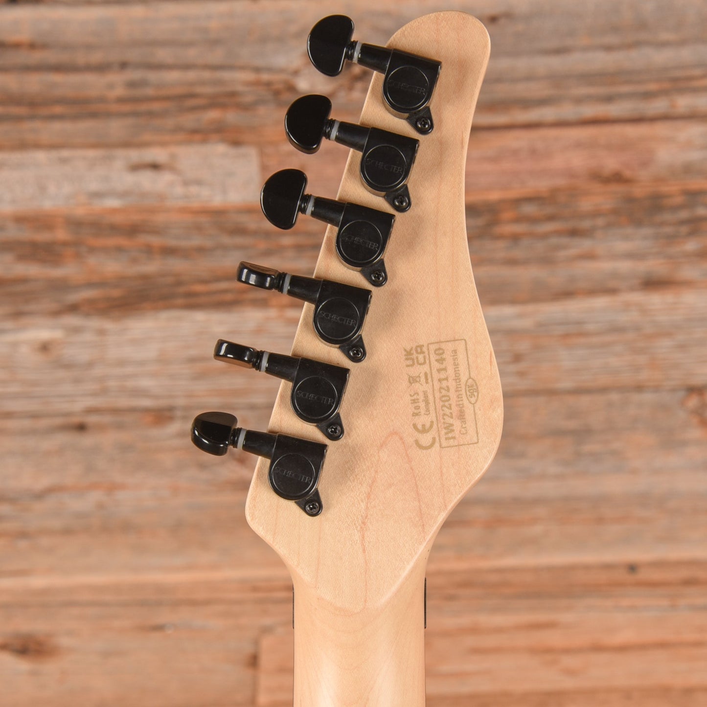 Schecter Sun Valley Super Shredder FR-S Sustainiac Birch Green 2018 LEFTY