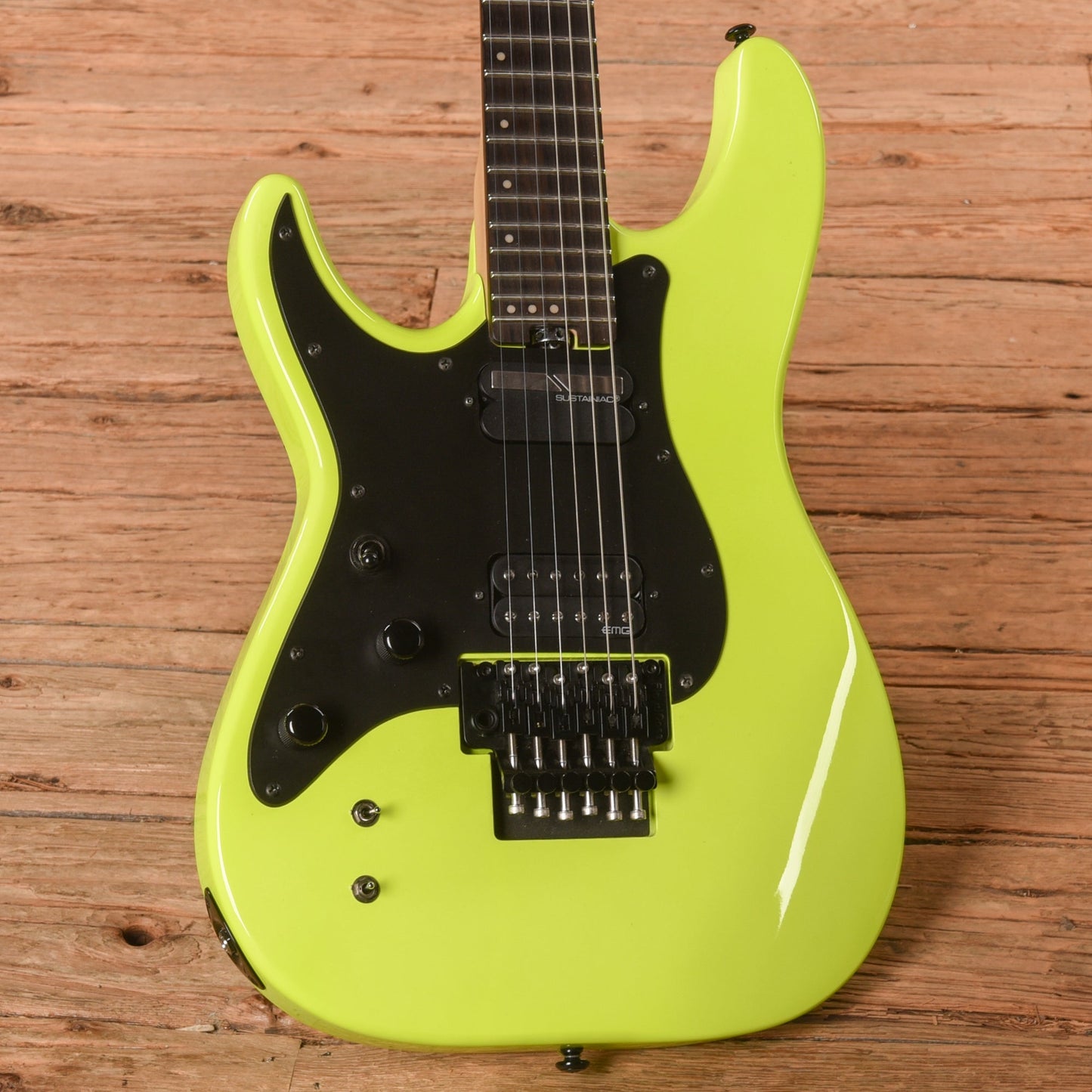Schecter Sun Valley Super Shredder FR-S Sustainiac Birch Green 2018 LEFTY