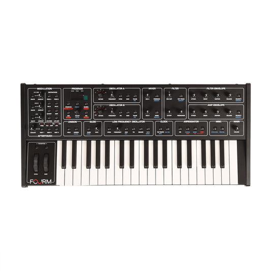 Sequential Fourm 4-Voice Polyphonic Analog Synthesizer w/ Polyphonic Aftertouch