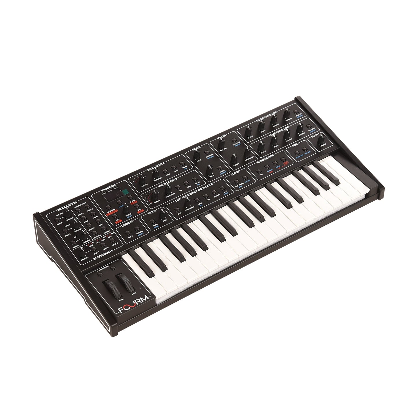 Sequential Fourm 4-Voice Polyphonic Analog Synthesizer w/ Polyphonic Aftertouch
