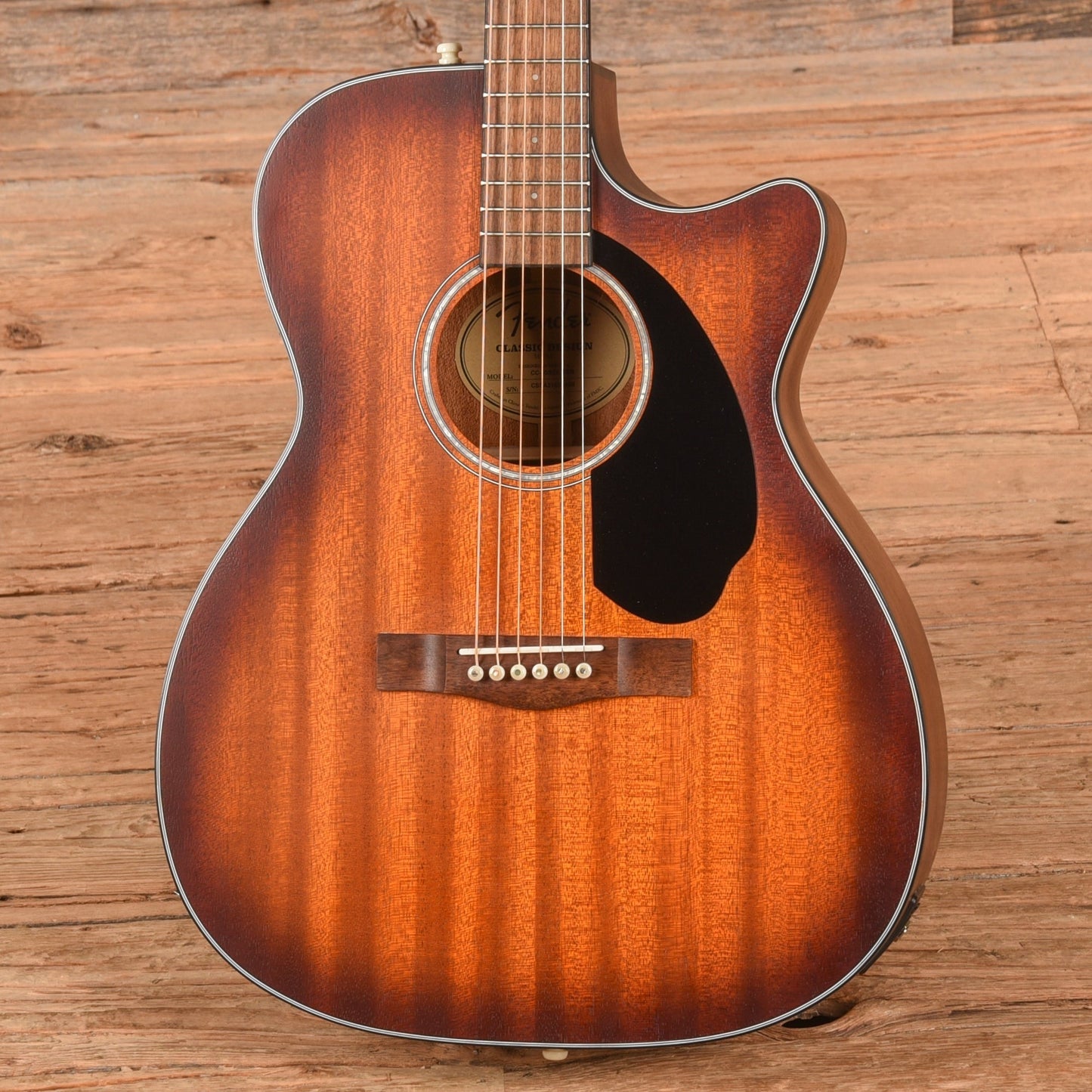 Fender CC-60SCE Mahogany Sunburst 2021