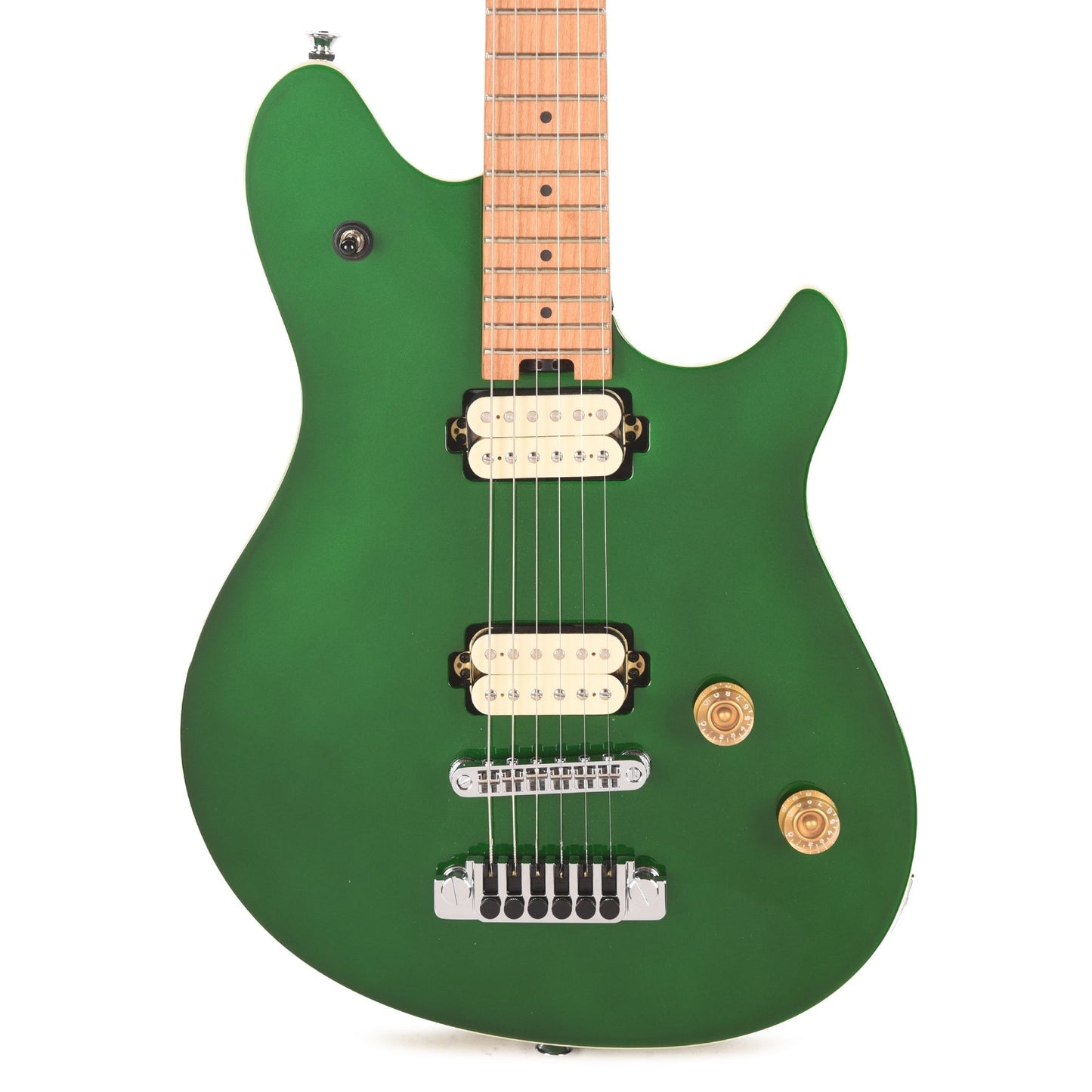 EVH Wolfgang Special TOM Baked Maple Fingerboard Kandy Green