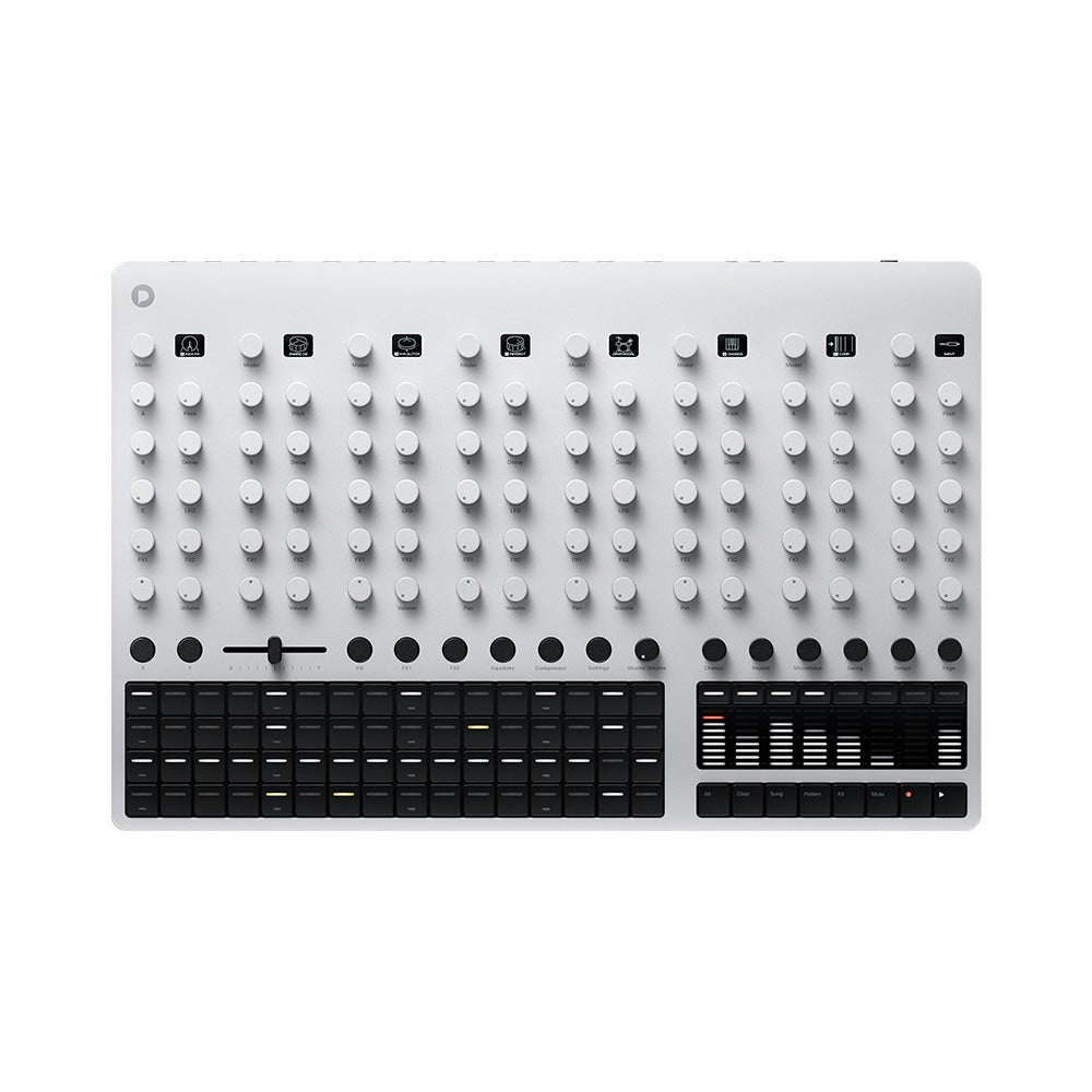 Polyend Drums Hybrid Drum Machine Silver