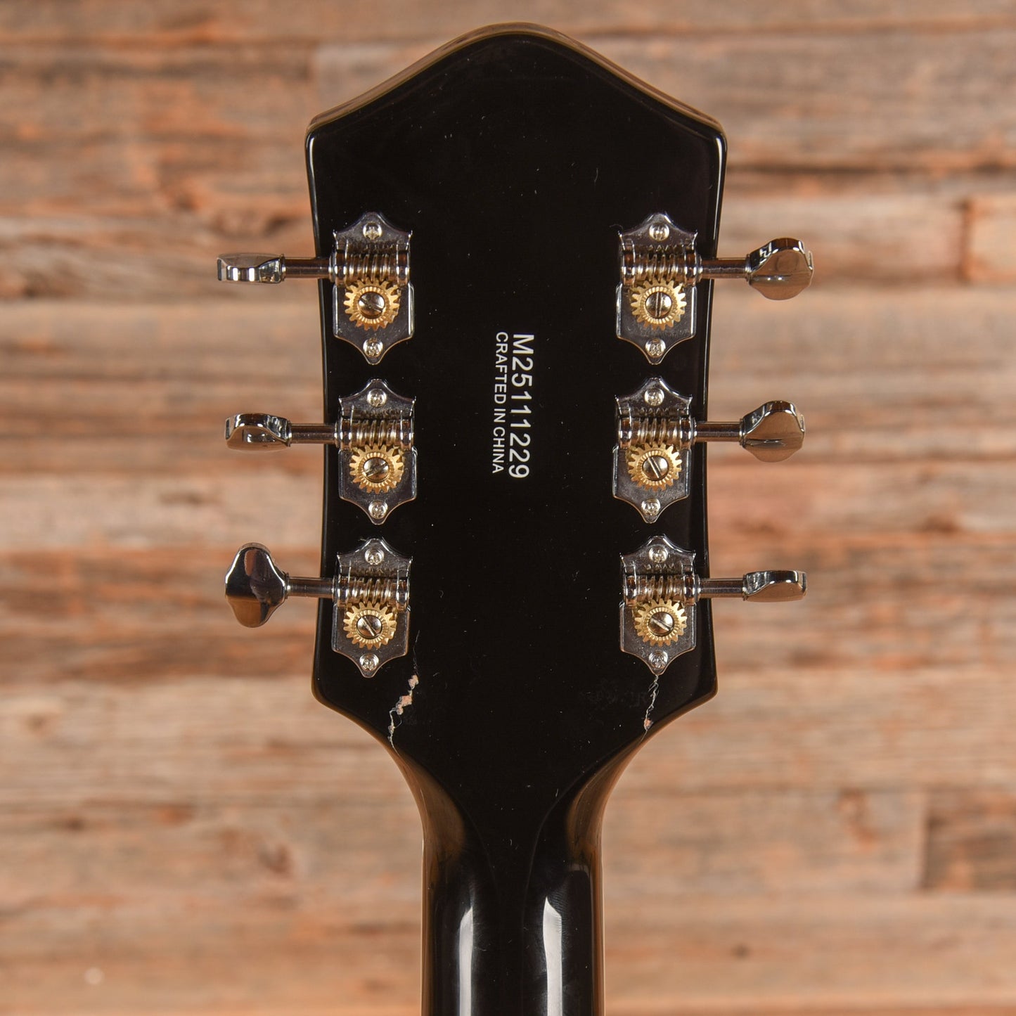 Silvertone 1446 TTSB Single Cut Semi-Hollow Electric Guitar w/ Trapeze Tailpiece Tobacco Sunburst