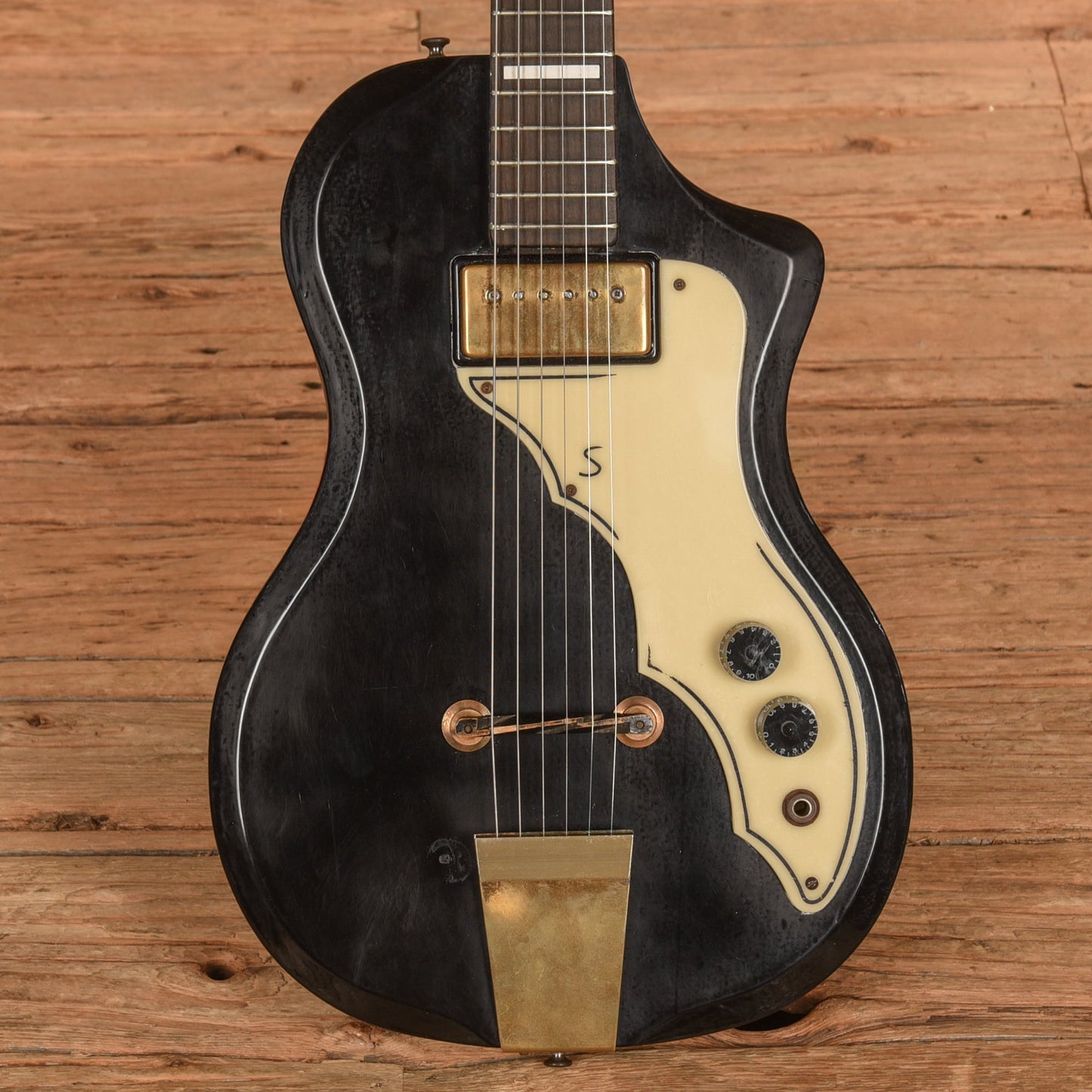 Silvertone Artist 1522S Black 1960s