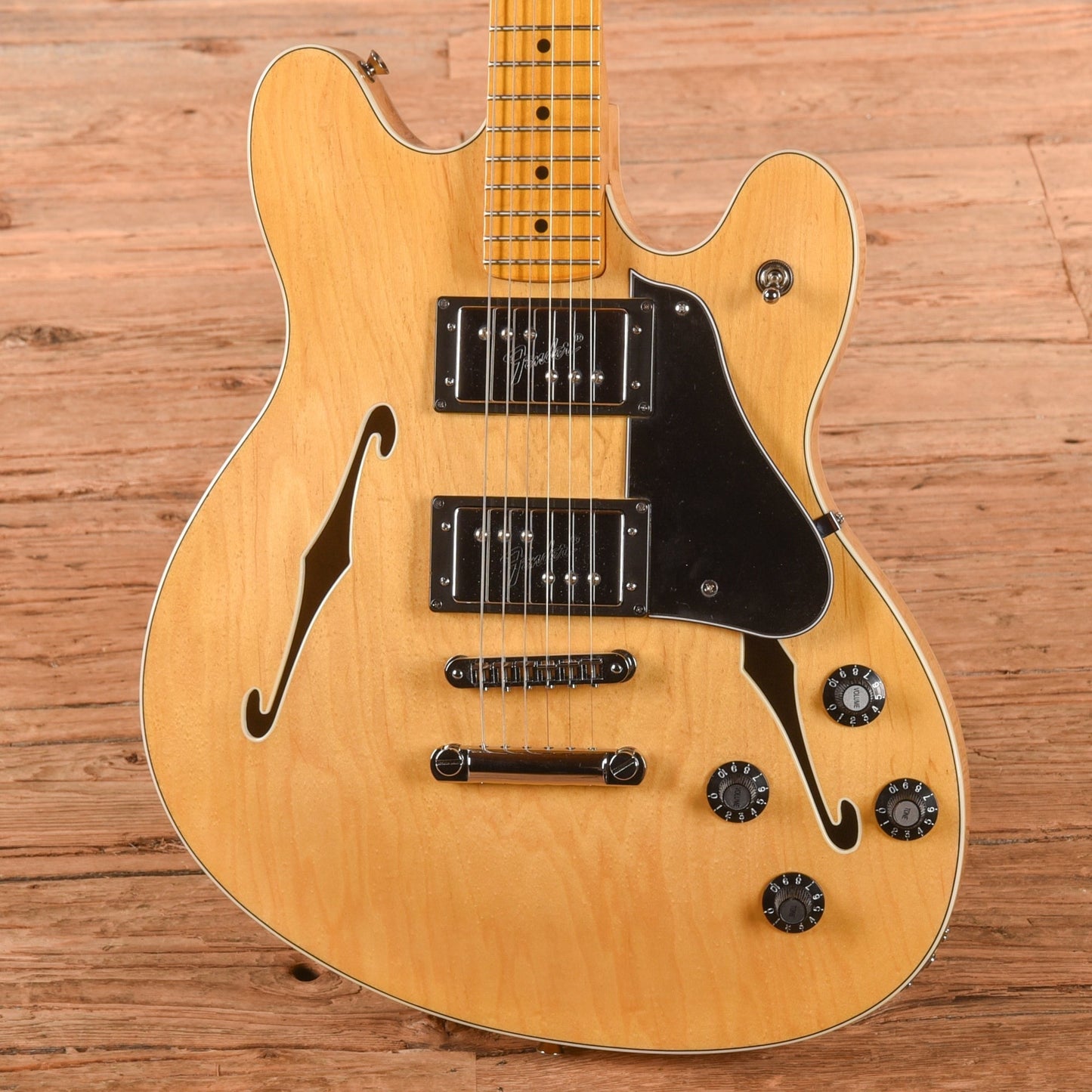 Fender Modern Player Starcaster Natural 2014