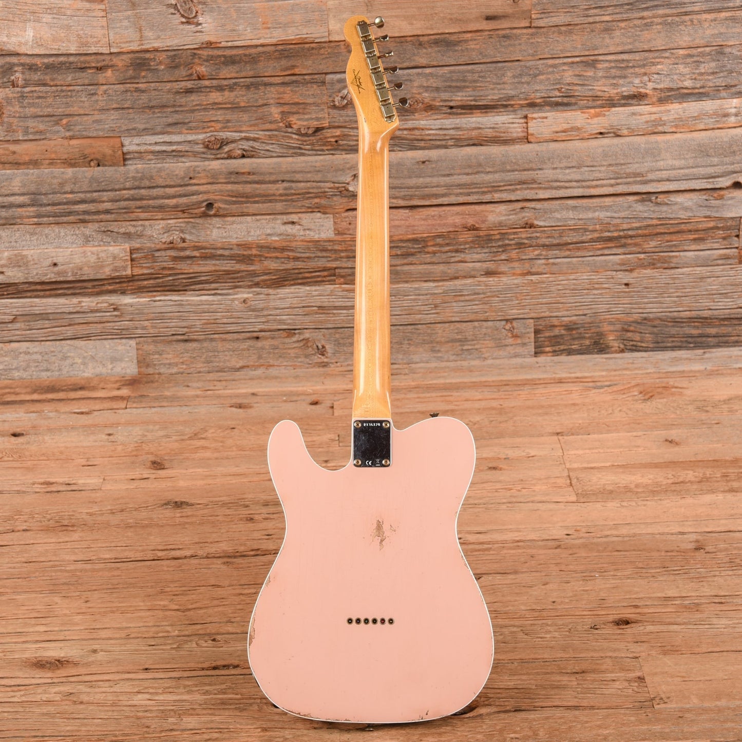 Fender Custom Shop '60 Telecaster Custom Ash Relic Shell Pink 2024