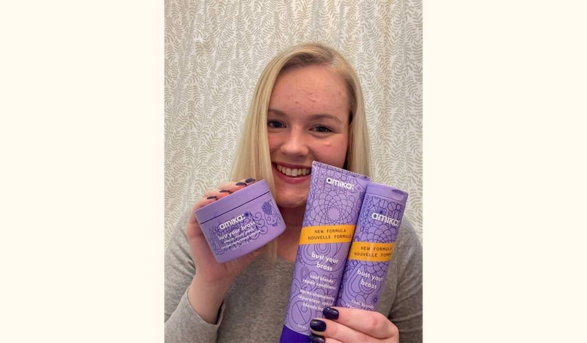 bust your brass | toning + strength repair mask