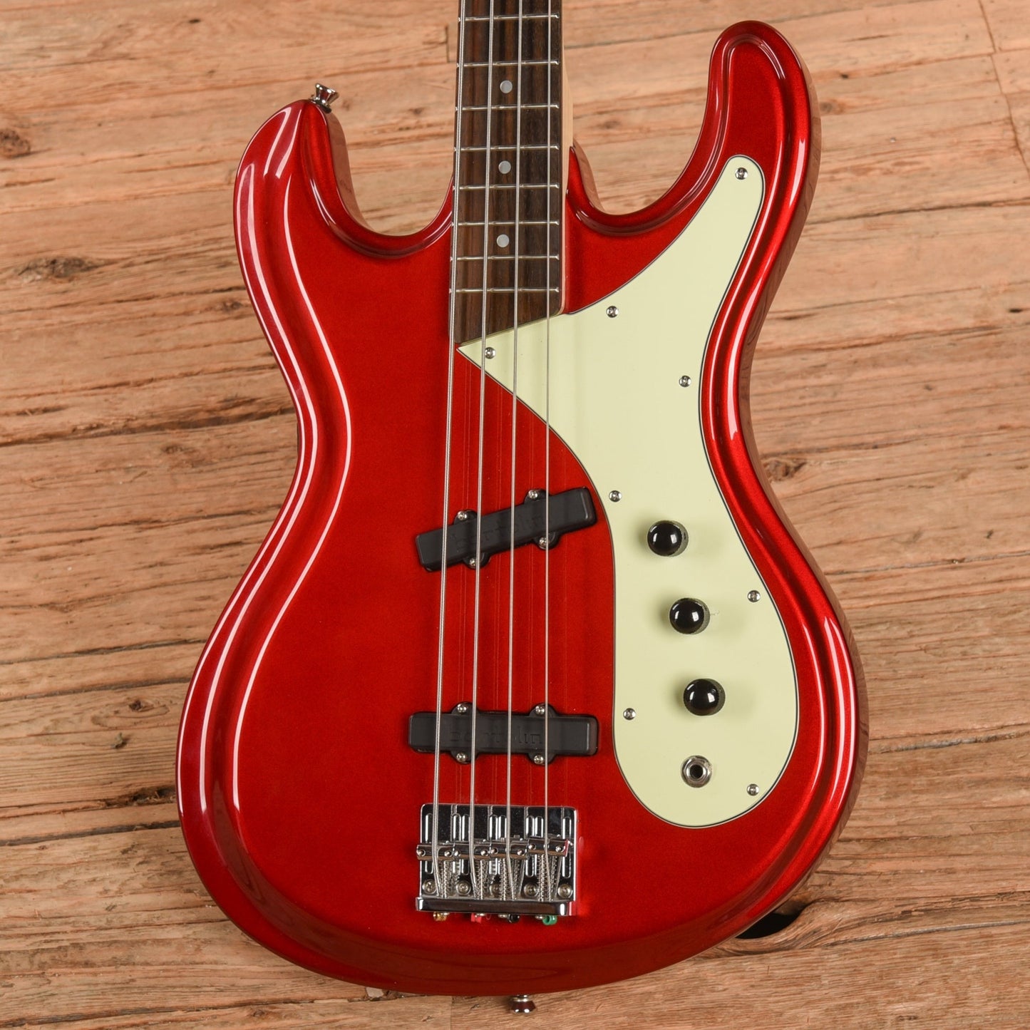 Aria DMB-380 Diamond Bass Candy Apple Red