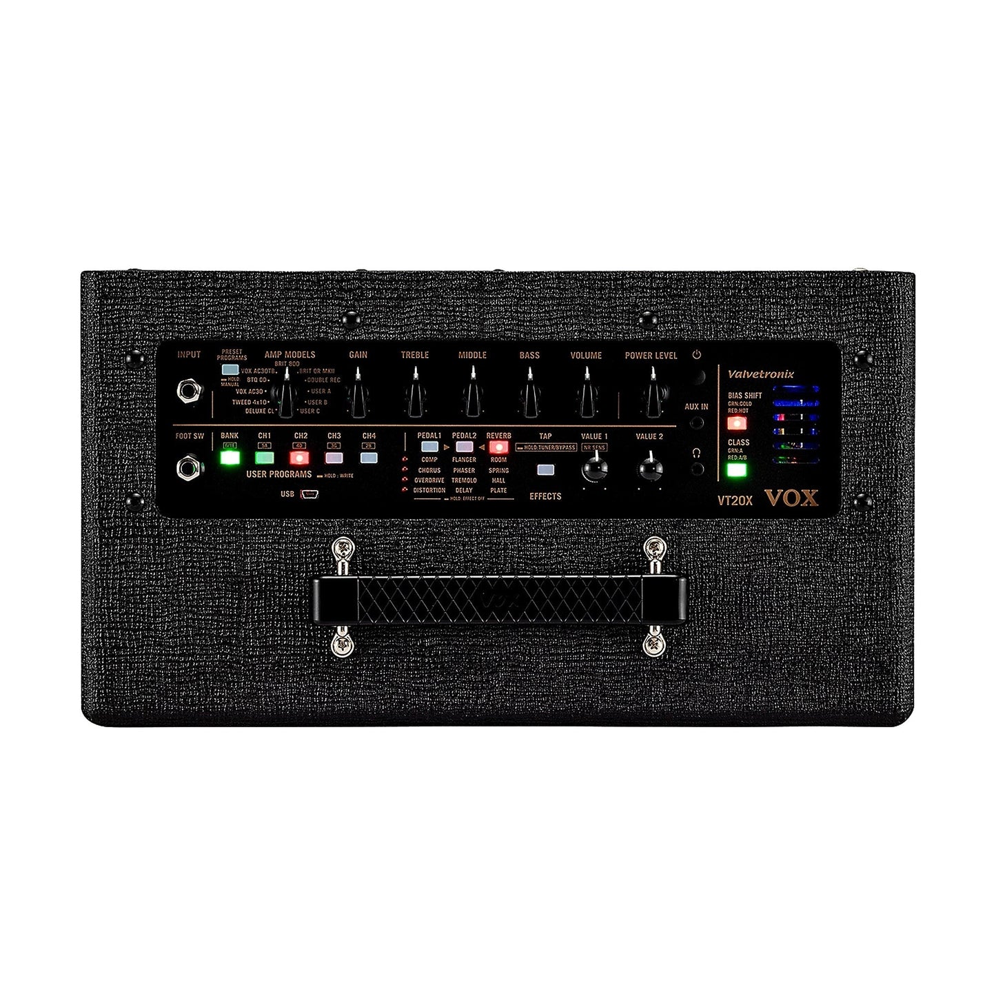 Vox VT20XCLBL 20w 1x8 Digital Guitar Modeling Amplifier Classic Blue