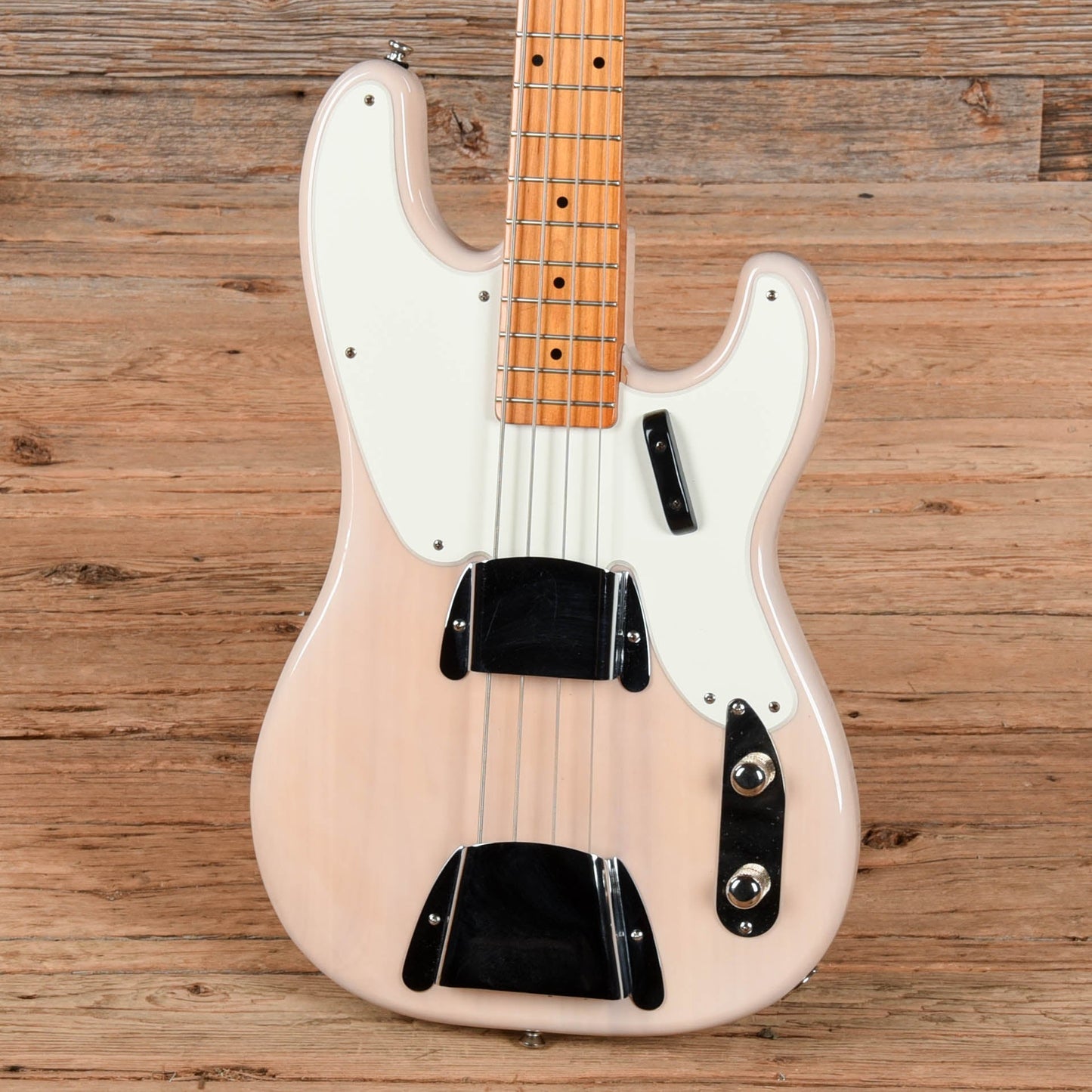 Squier Classic Vibe '50s Precision Bass 2020 White Blonde - Dave Amato of REO Speedwagon