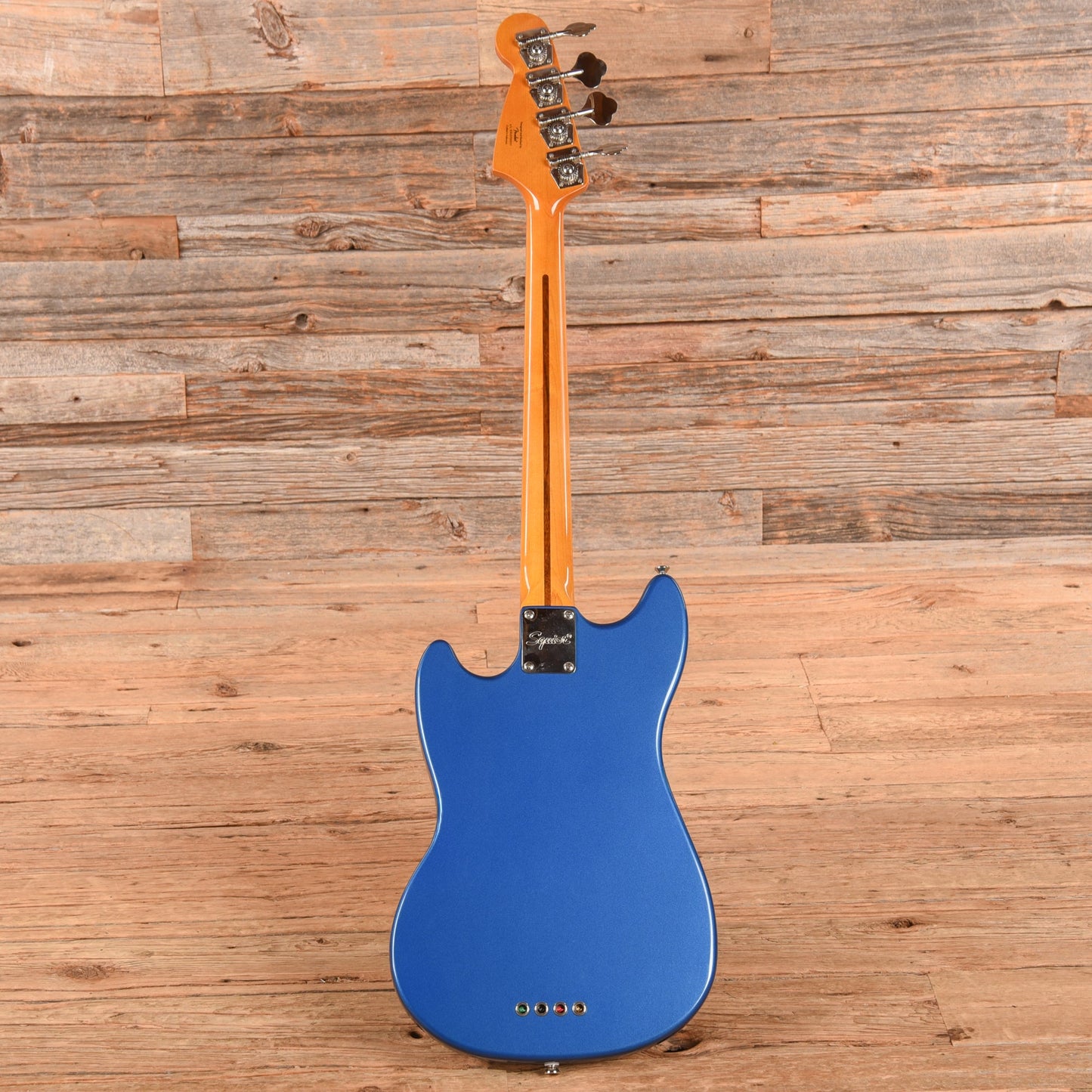 Squier Classic Vibe '60s Competition Mustang Bass Lake Placid Blue with Olympic White Stripes 2023