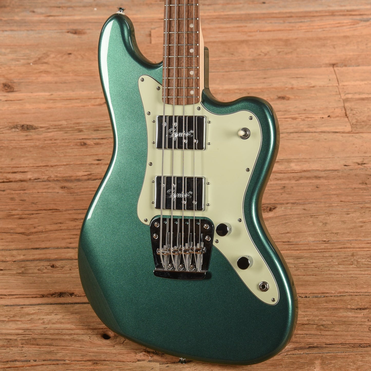 Squier Paranormal Rascal Bass HH Sherwood Green 2024