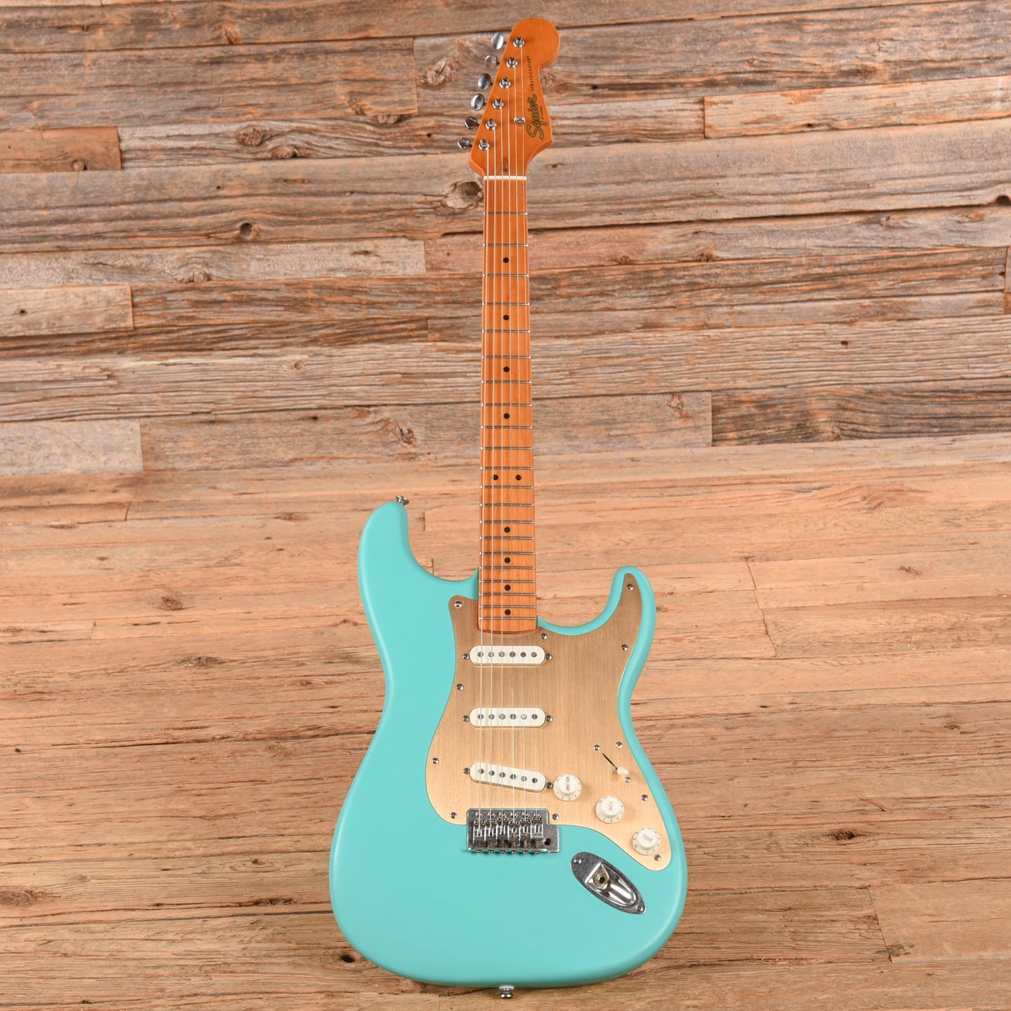 Squier 40th Anniversary Vintage Edition Stratocaster Satin Sea Foam Green
