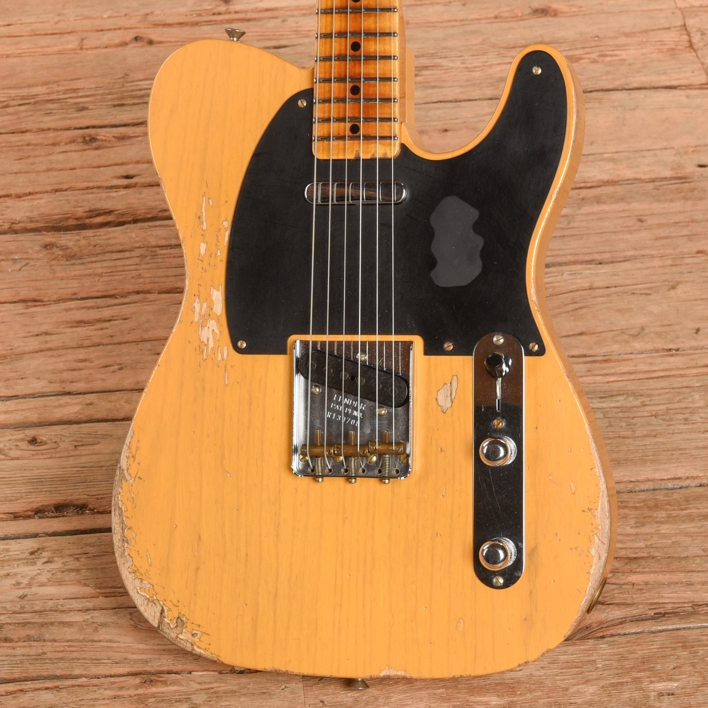 Fender Custom Shop '52 Telecaster Heavy Relic Butterscotch Blonde 2025