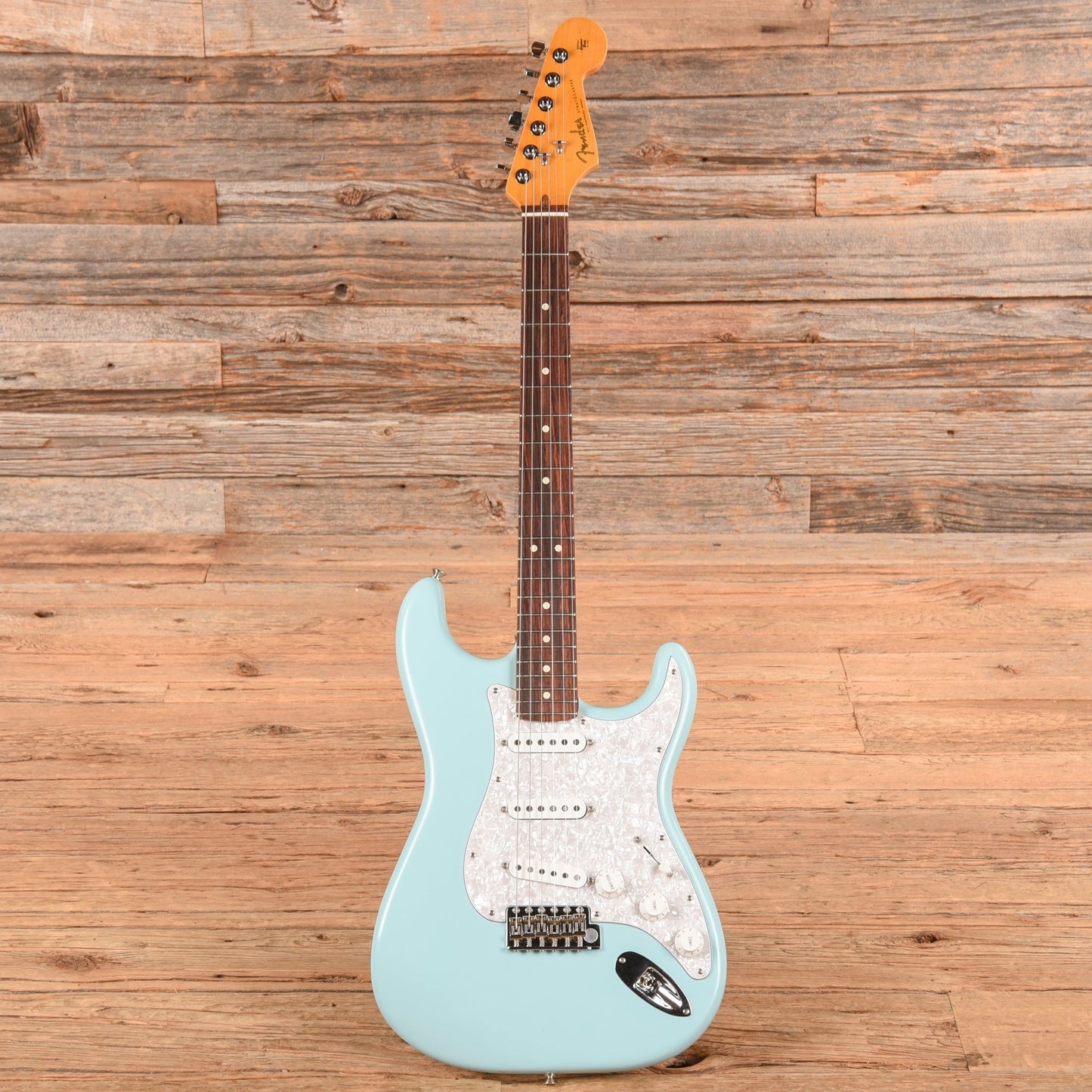 Fender Cory Wong Signature Stratocaster Satin Daphne Blue 2023