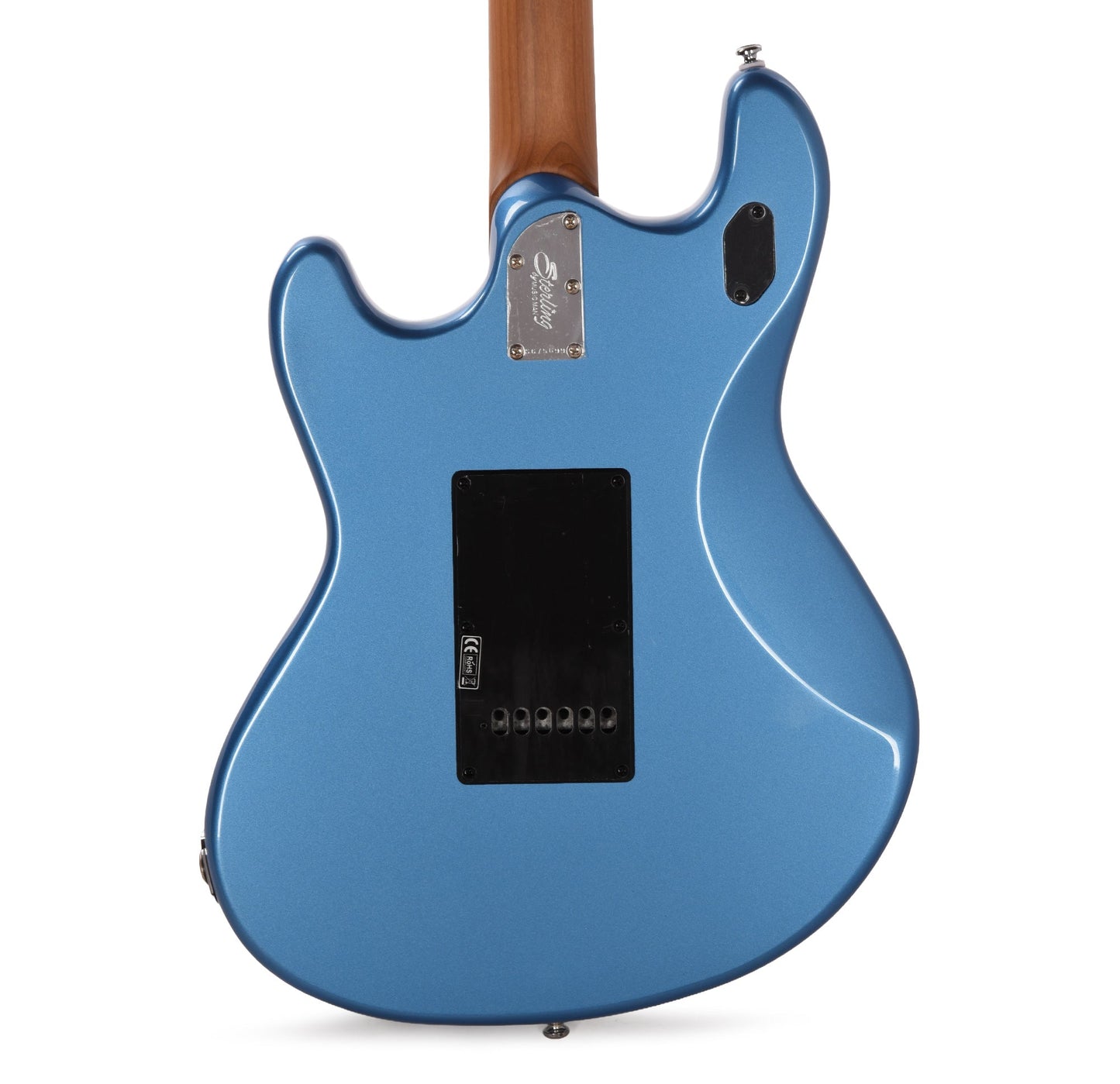 Sterling by Music Man StingRay Baritone Electric Guitar Toluca Lake Blue