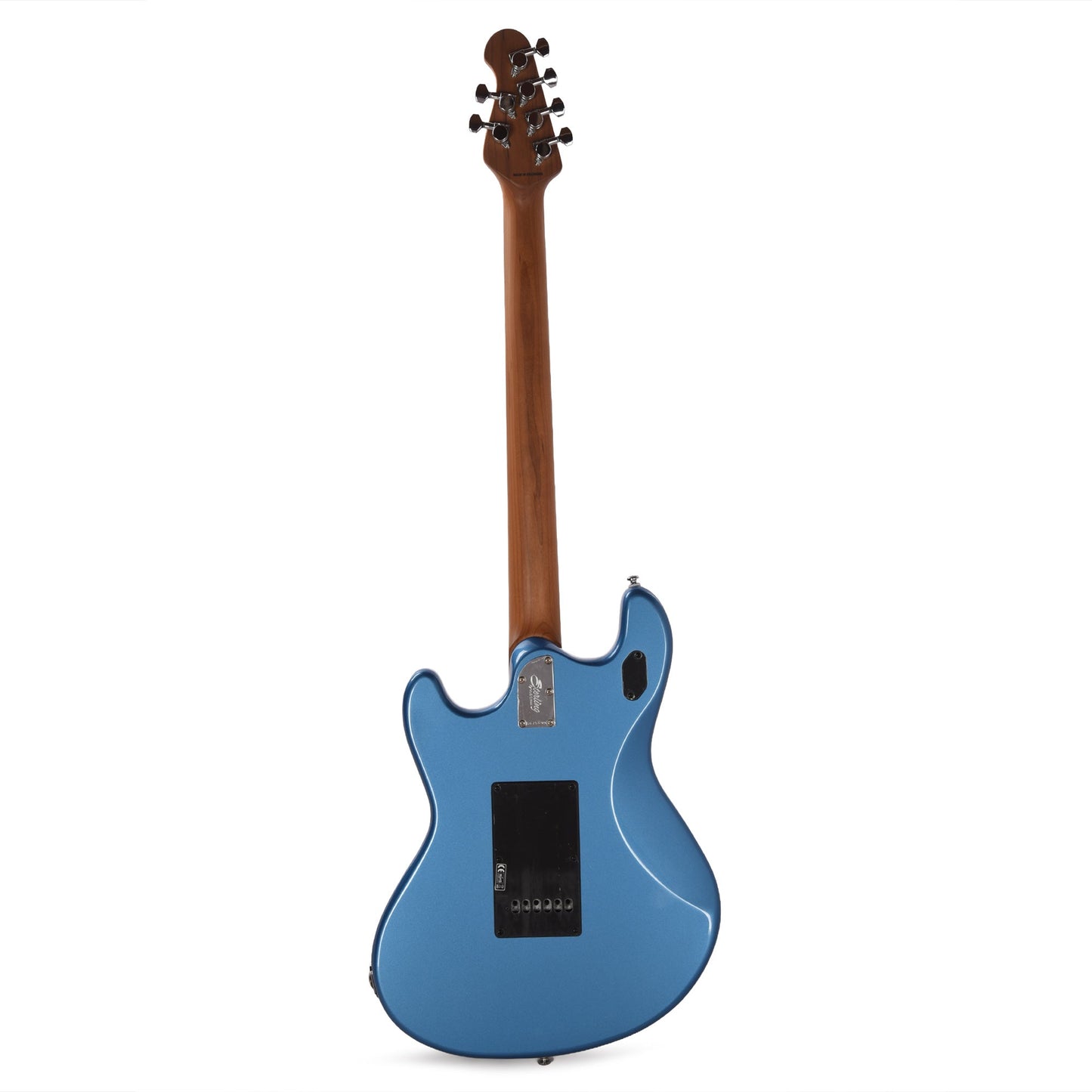 Sterling by Music Man StingRay Baritone Electric Guitar Toluca Lake Blue