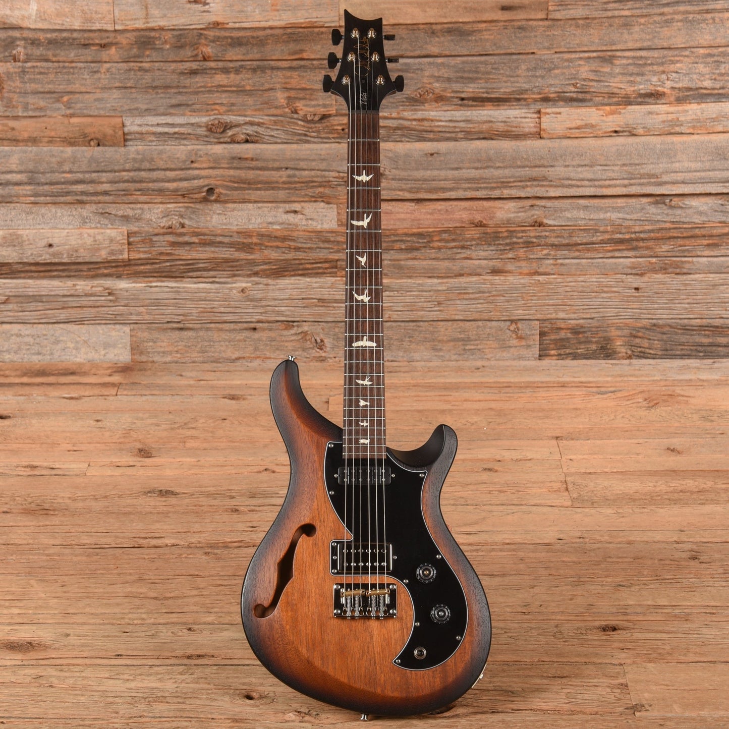 PRS S2 Vela Semi-Hollow Satin Tobacco Sunburst 2024
