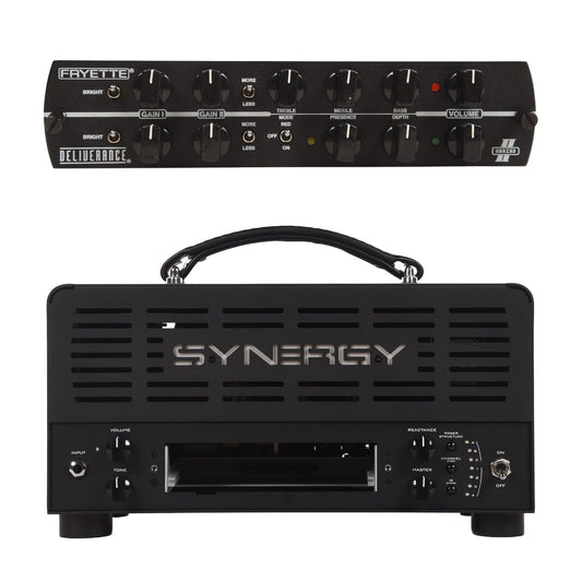Synergy SYN-20IR 20w 3-Channel Preamp Module Platform Amp Head and Fryette Deliverance Tube Preamp Bundle