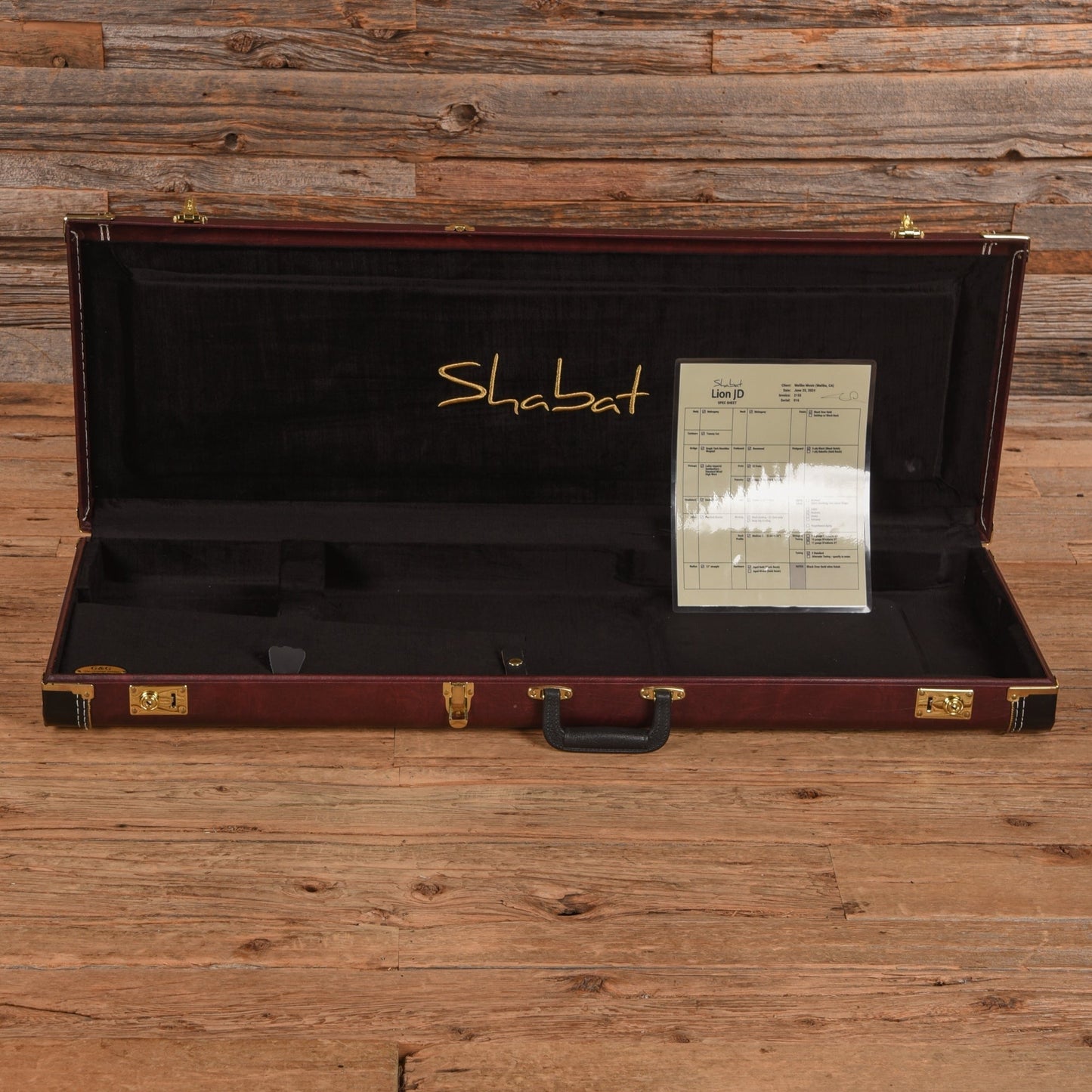 Shabat Lion JD Aged Black 2024