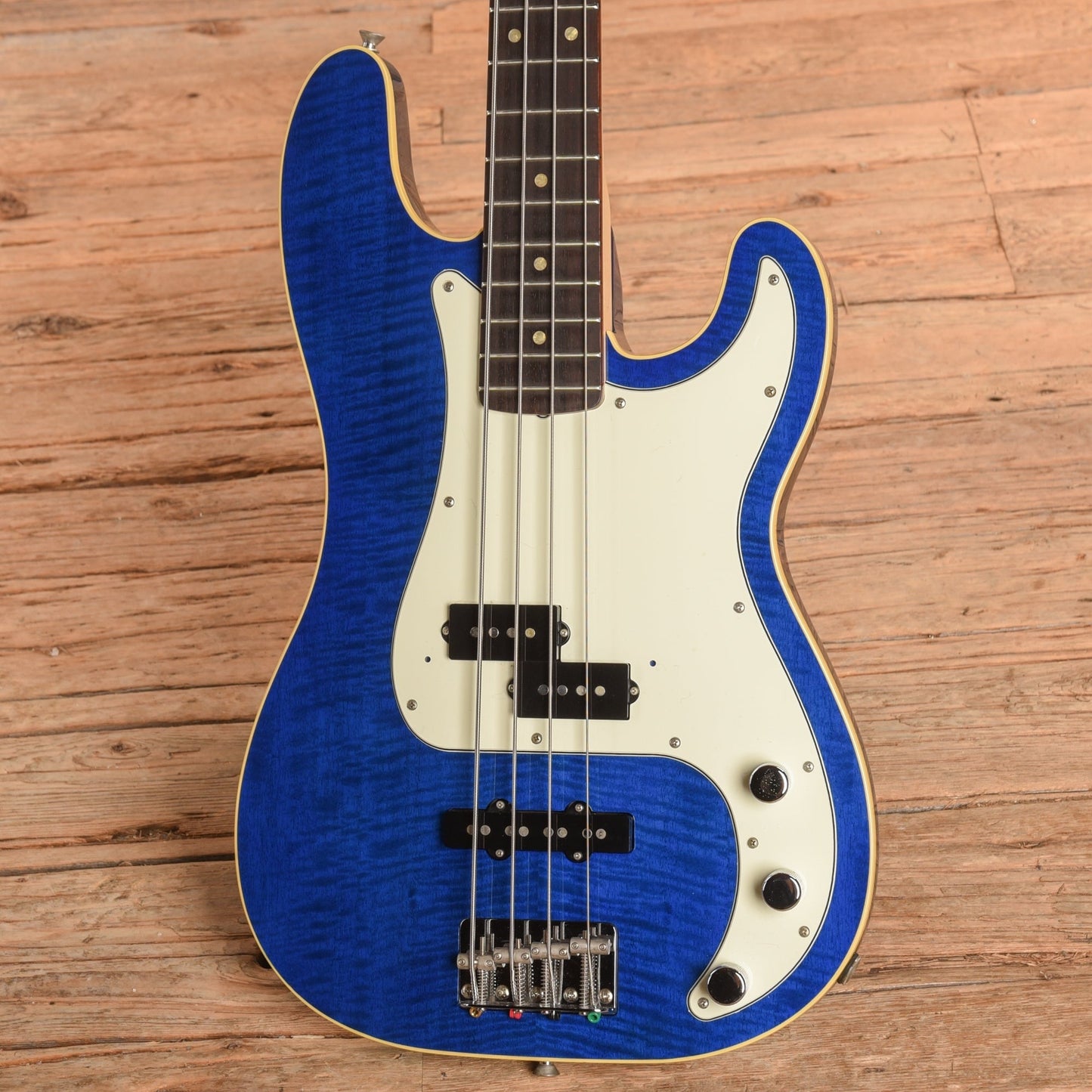 Fender Fender Aerodyne Classic P-Bass Special Transparent Blue 2006