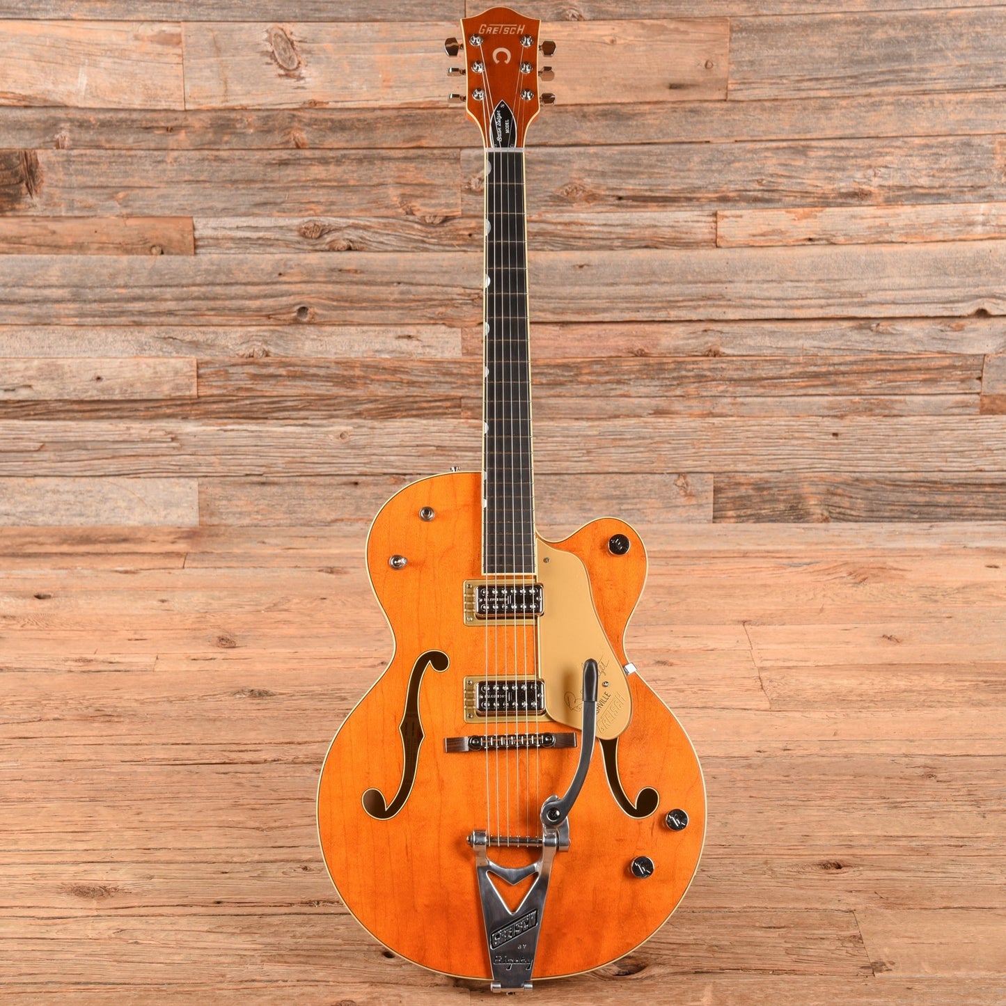 Gretsch G6120T-BSSMK Brian Setzer Signature Nashville '59 "Smoke" Orange 2025