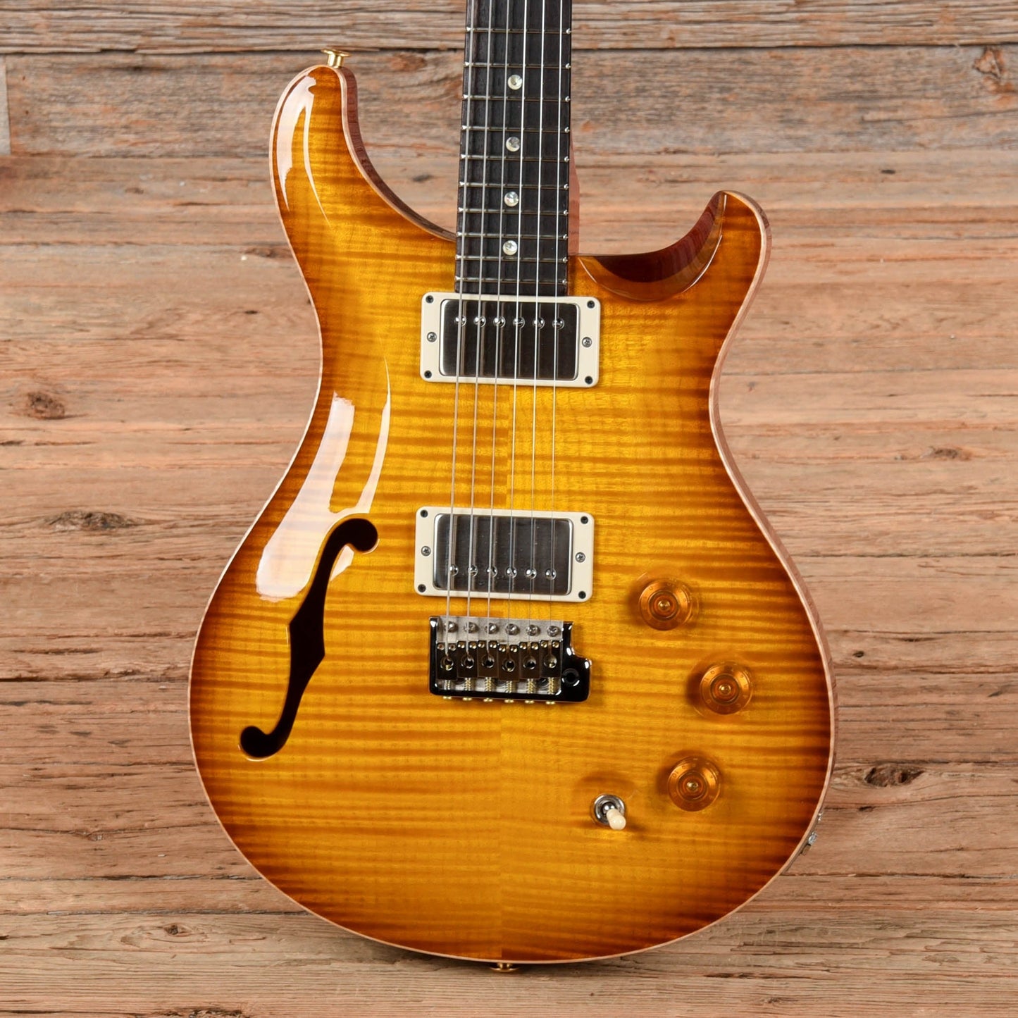 PRS DGT Semi-Hollow David Grissom Tremolo Signature McCarty Sunburst 2024