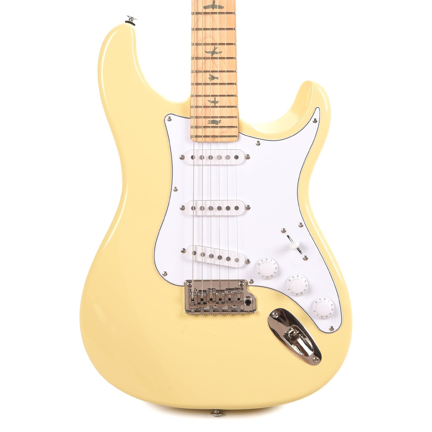 PRS SE Silver Sky Maple Moon White